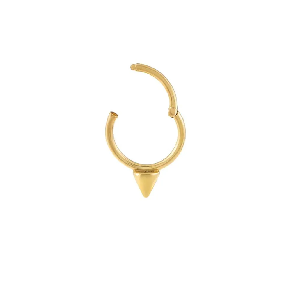 Spike Cartilage Huggie Earring 14K sold by Adina Eden's product image thumbnail 3