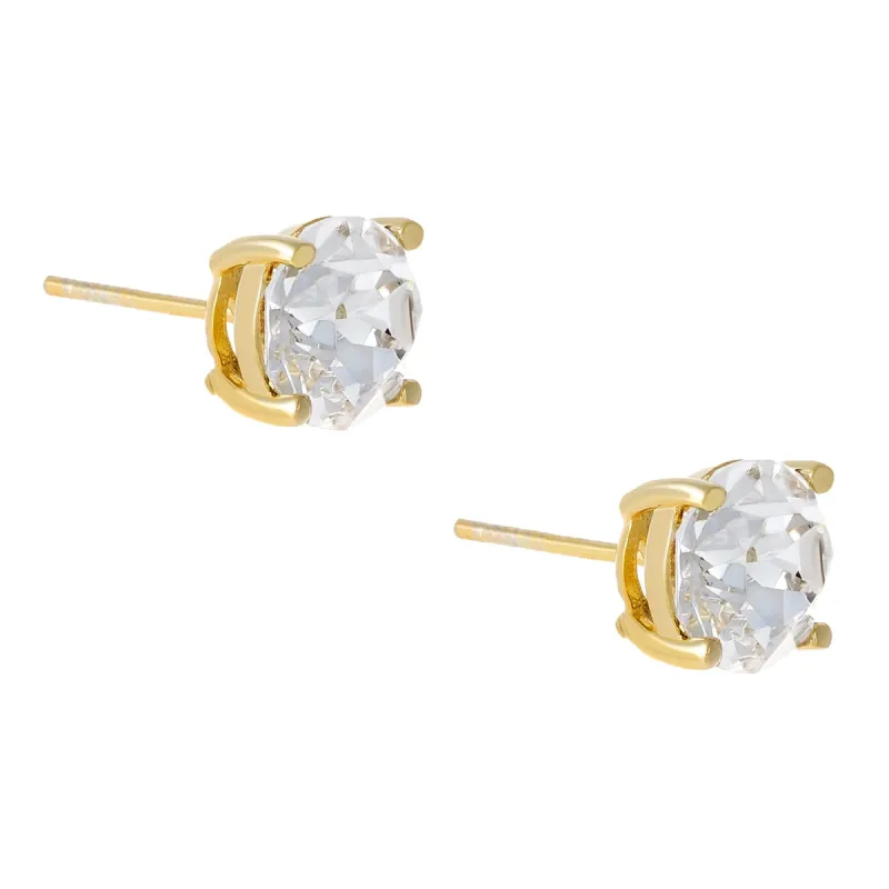 Mini Crystal Juliette Stud Earring sold by Adina Eden's