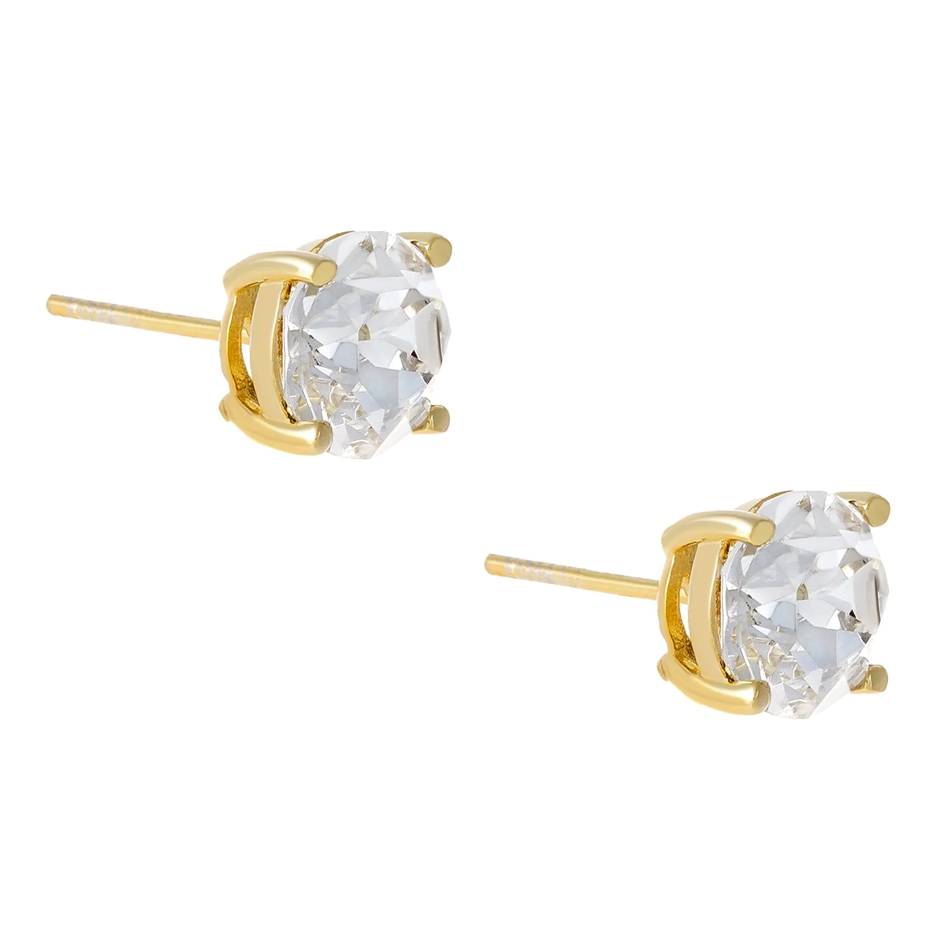 Mini Crystal Juliette Stud Earring sold by Adina Eden's