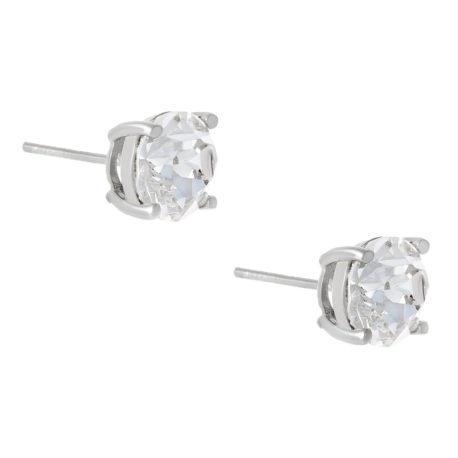 Mini Crystal Juliette Stud Earring sold by Adina Eden's product image thumbnail 4
