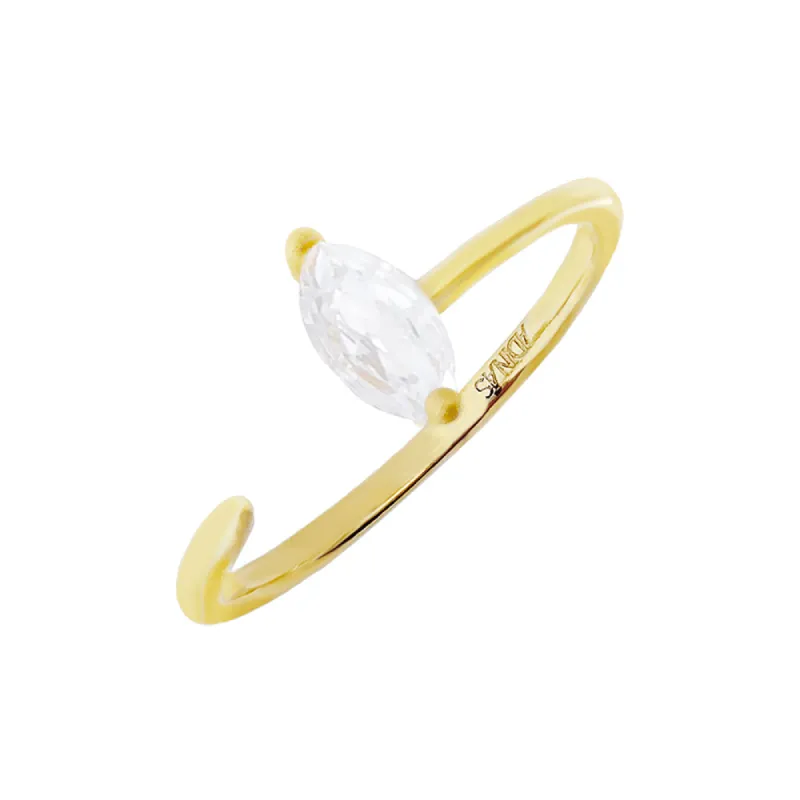 Marquise Claw Ring sold by Adina Eden's