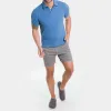 5" Grey Lightweight Stretch Chino Short sold by Ash & Erie