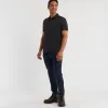 Black Pique Daily Polo sold by Ash & Erie