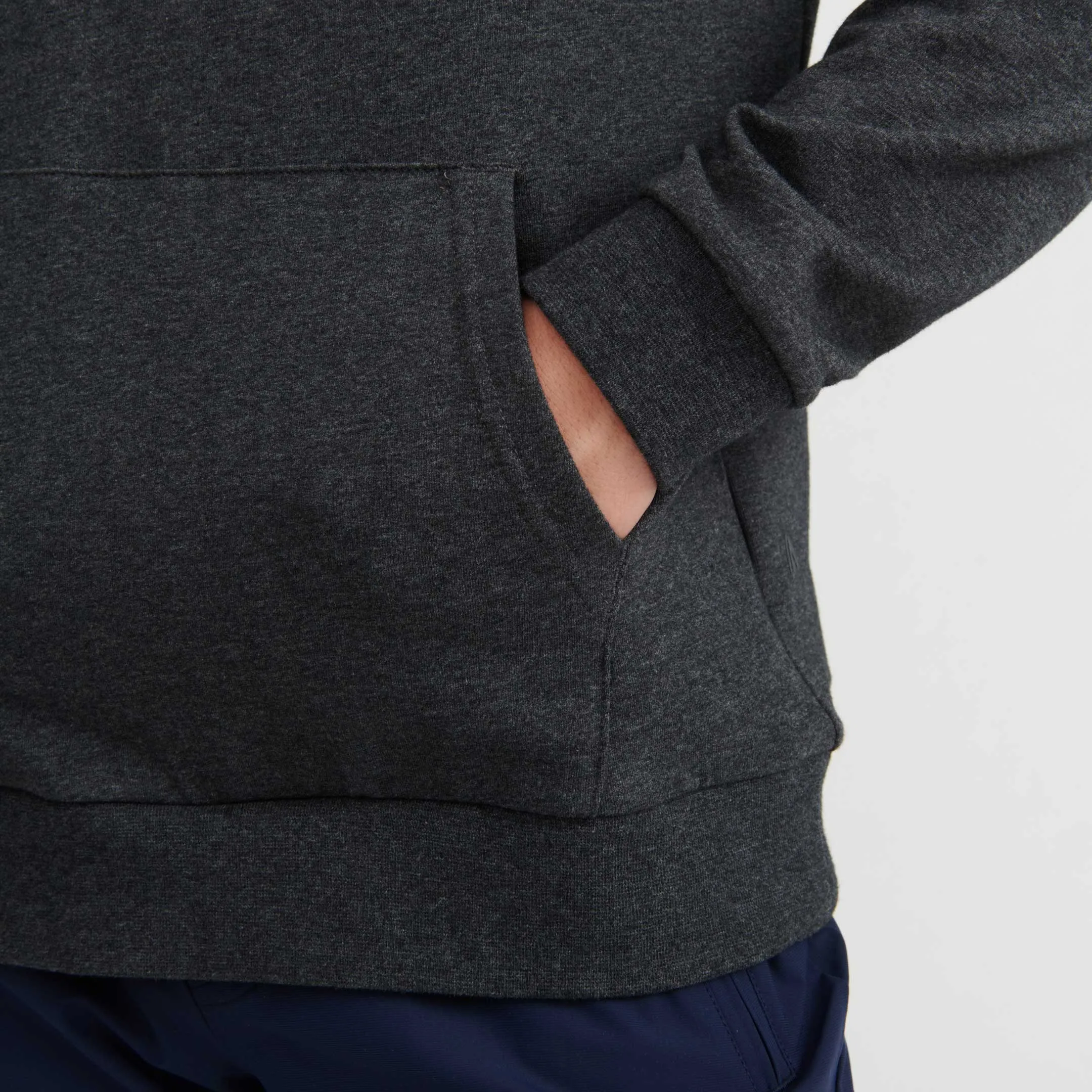 Charcoal French Terry Pullover Hoodie sold by Ash & Erie product image thumbnail 5