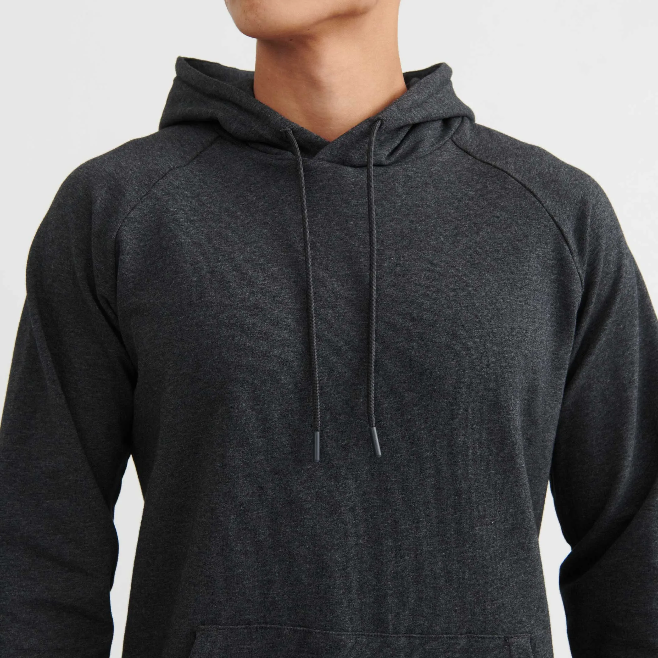 Charcoal French Terry Pullover Hoodie sold by Ash & Erie product image thumbnail 4
