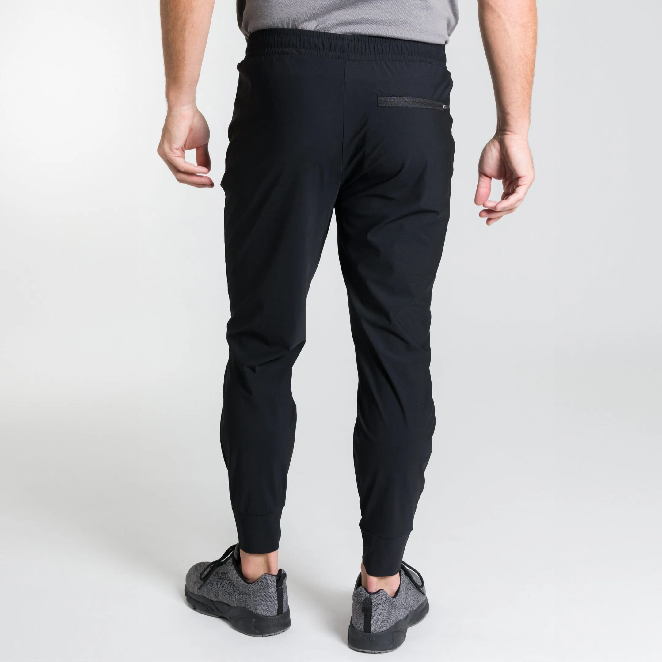 Black Hybrid Jogger sold by Ash & Erie product image thumbnail 5