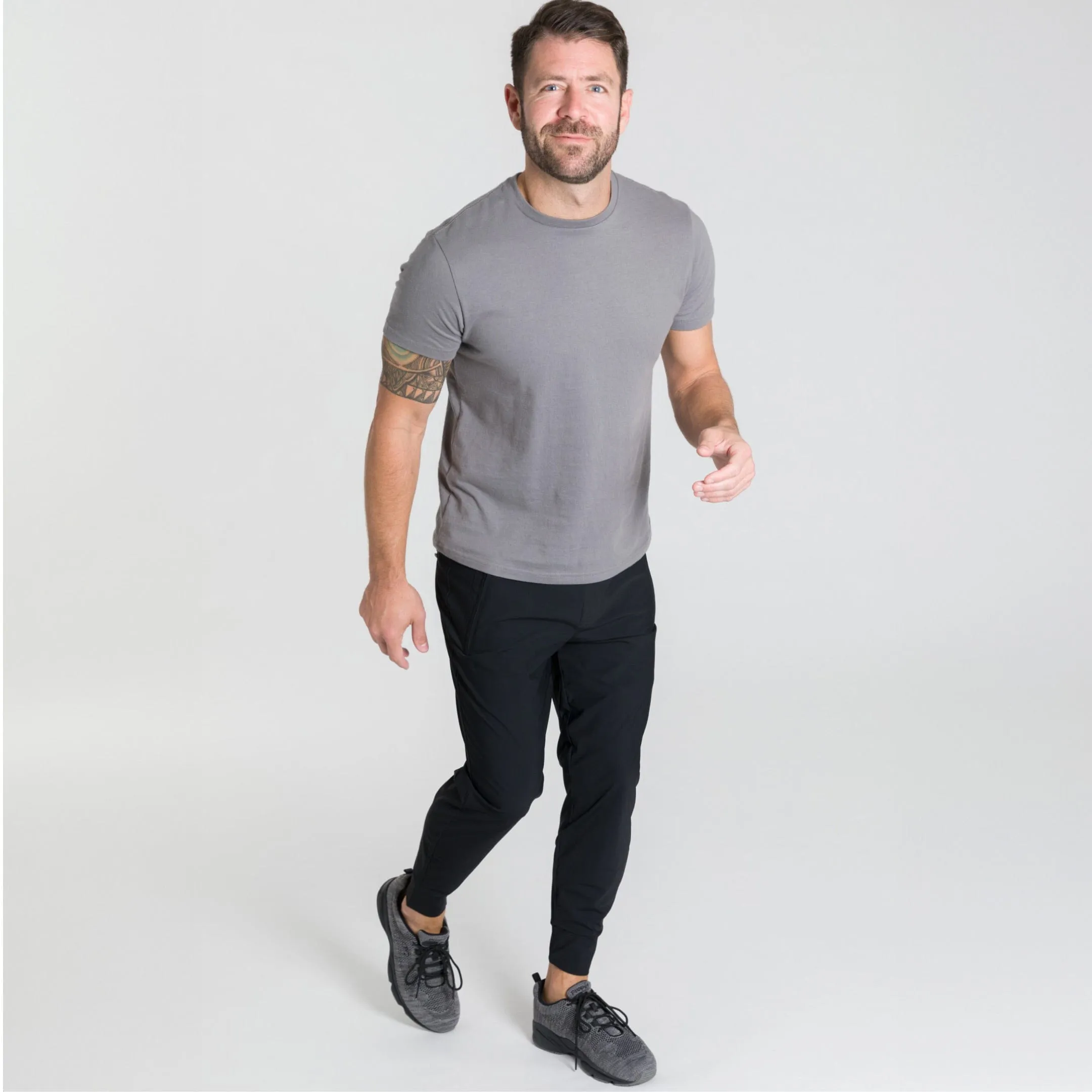 Black Hybrid Jogger sold by Ash & Erie product image thumbnail 2