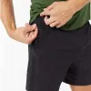 Black Hybrid Shorts sold by Ash & Erie