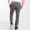 Smoke Grey Lightweight Stretch Chino sold by Ash & Erie