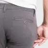 Smoke Grey Lightweight Stretch Chino sold by Ash & Erie