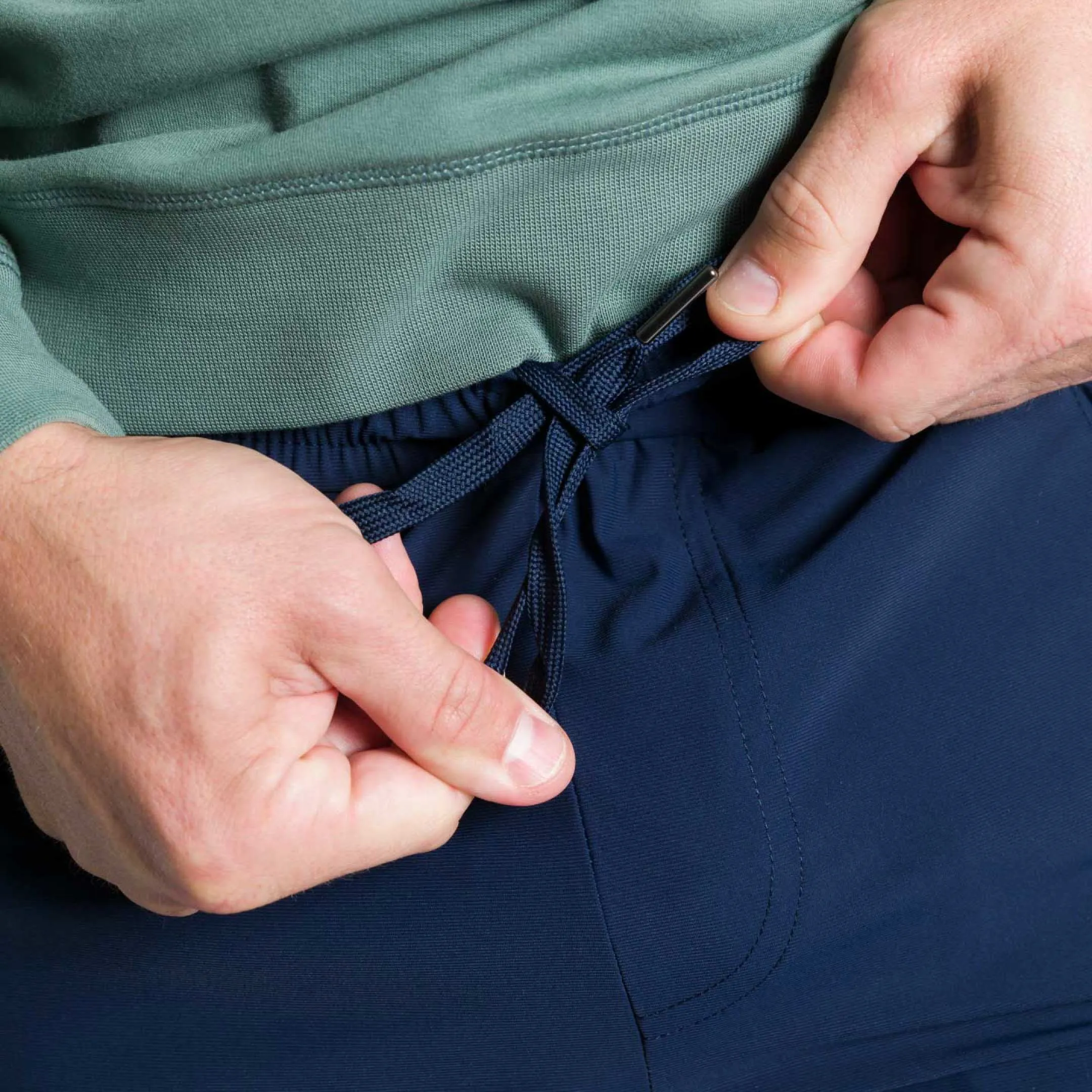 Navy Hybrid Jogger sold by Ash & Erie product image thumbnail 5