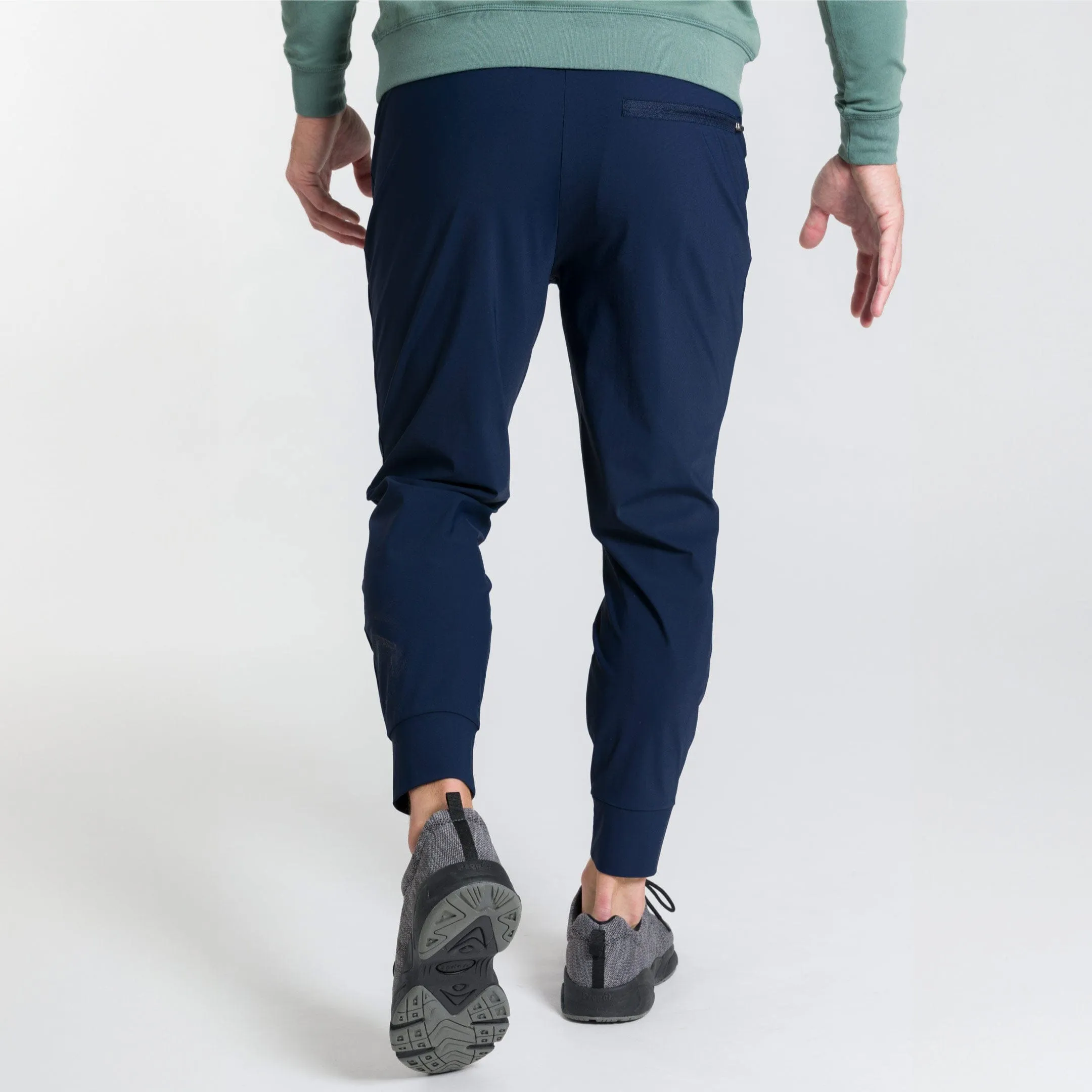Navy Hybrid Jogger sold by Ash & Erie product image thumbnail 3