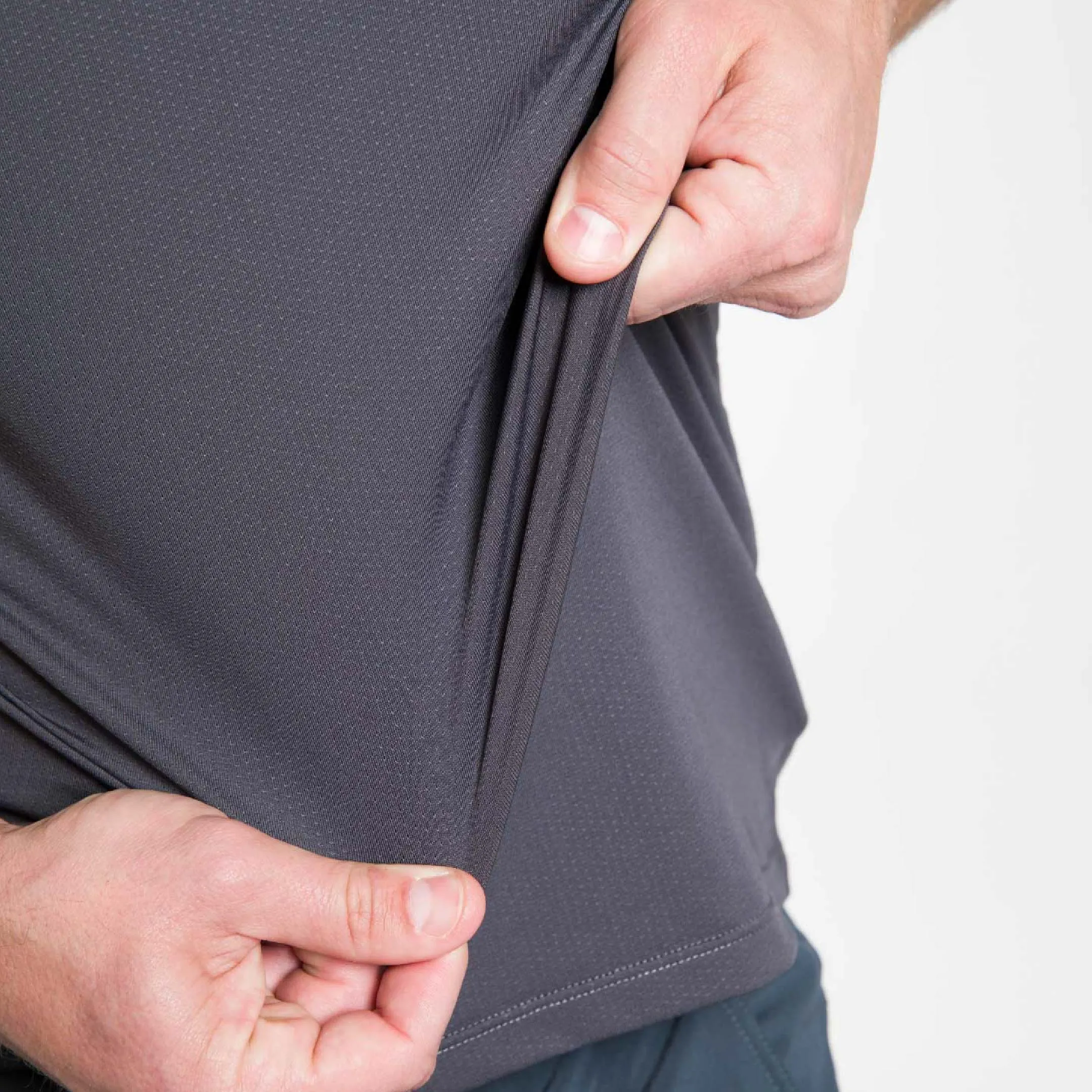 Charcoal Hybrid Ultralight Tee sold by Ash & Erie product image thumbnail 5