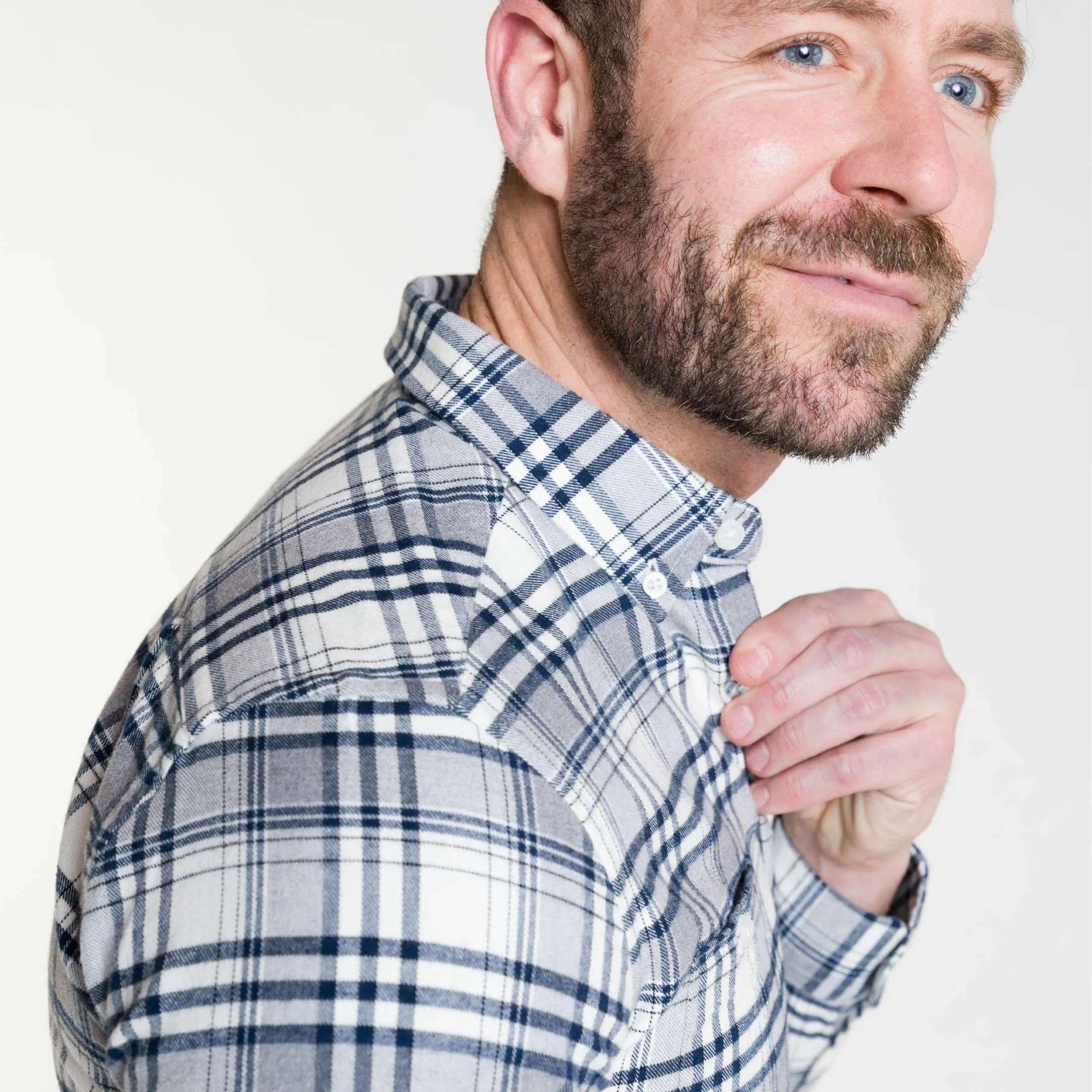 Highland Plaid Flannel Shirt sold by Ash & Erie product image thumbnail 5