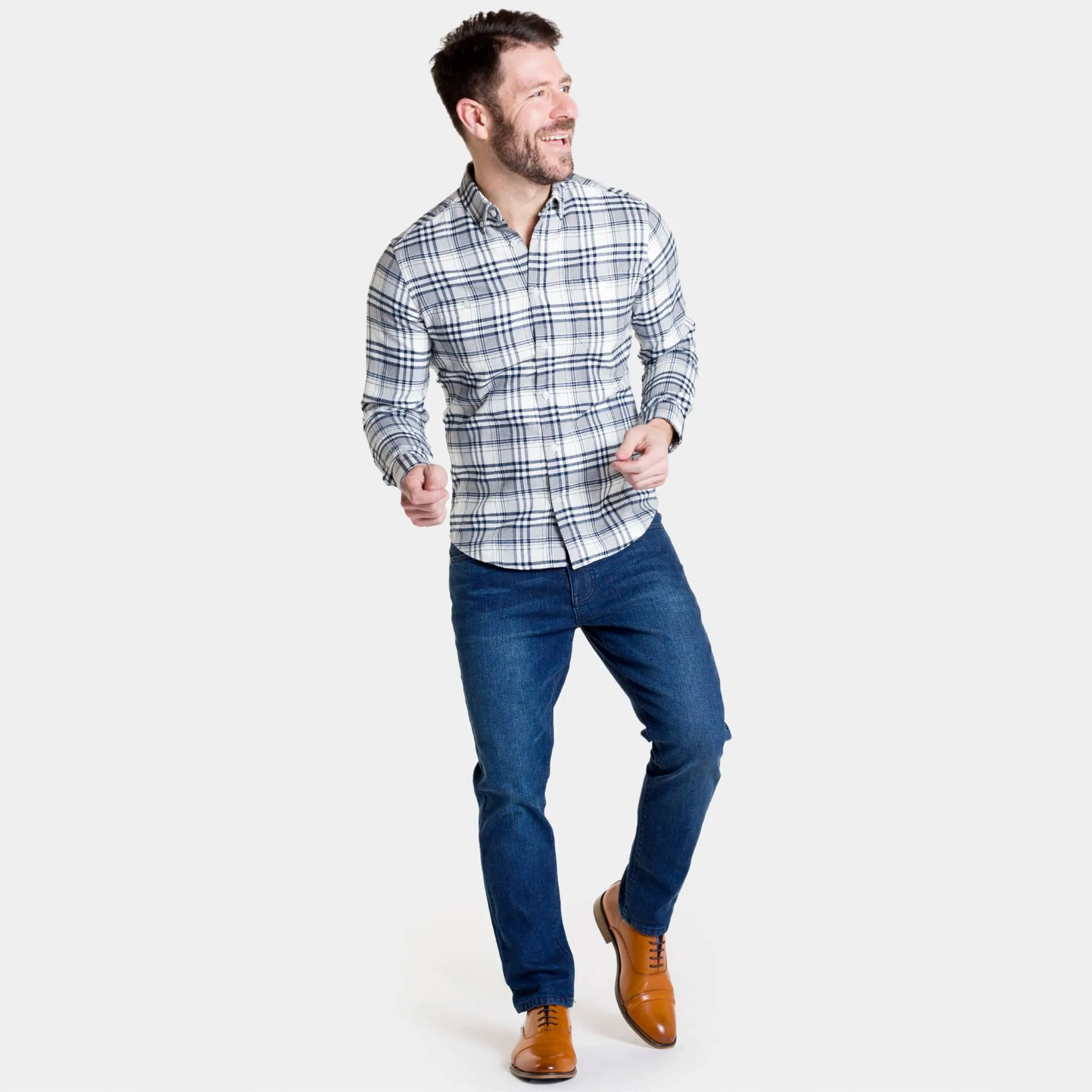 Highland Plaid Flannel Shirt sold by Ash & Erie product image thumbnail 2