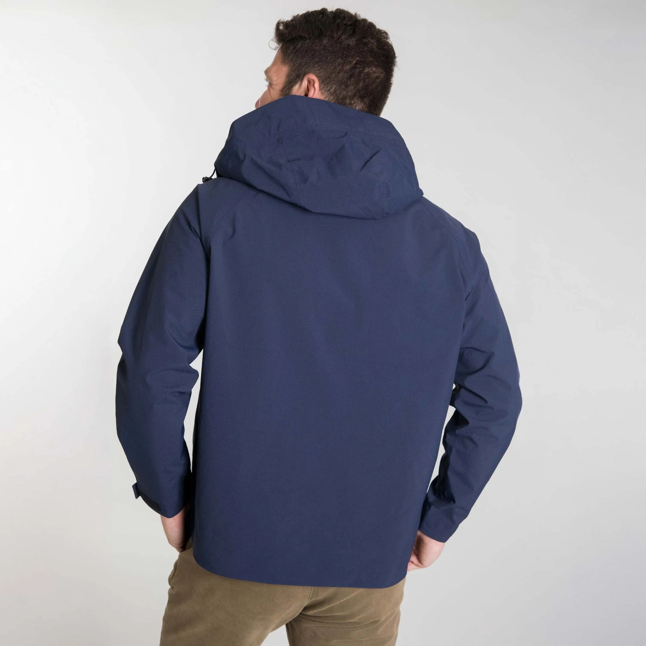 Navy Rain Jacket sold by Ash & Erie product image thumbnail 3