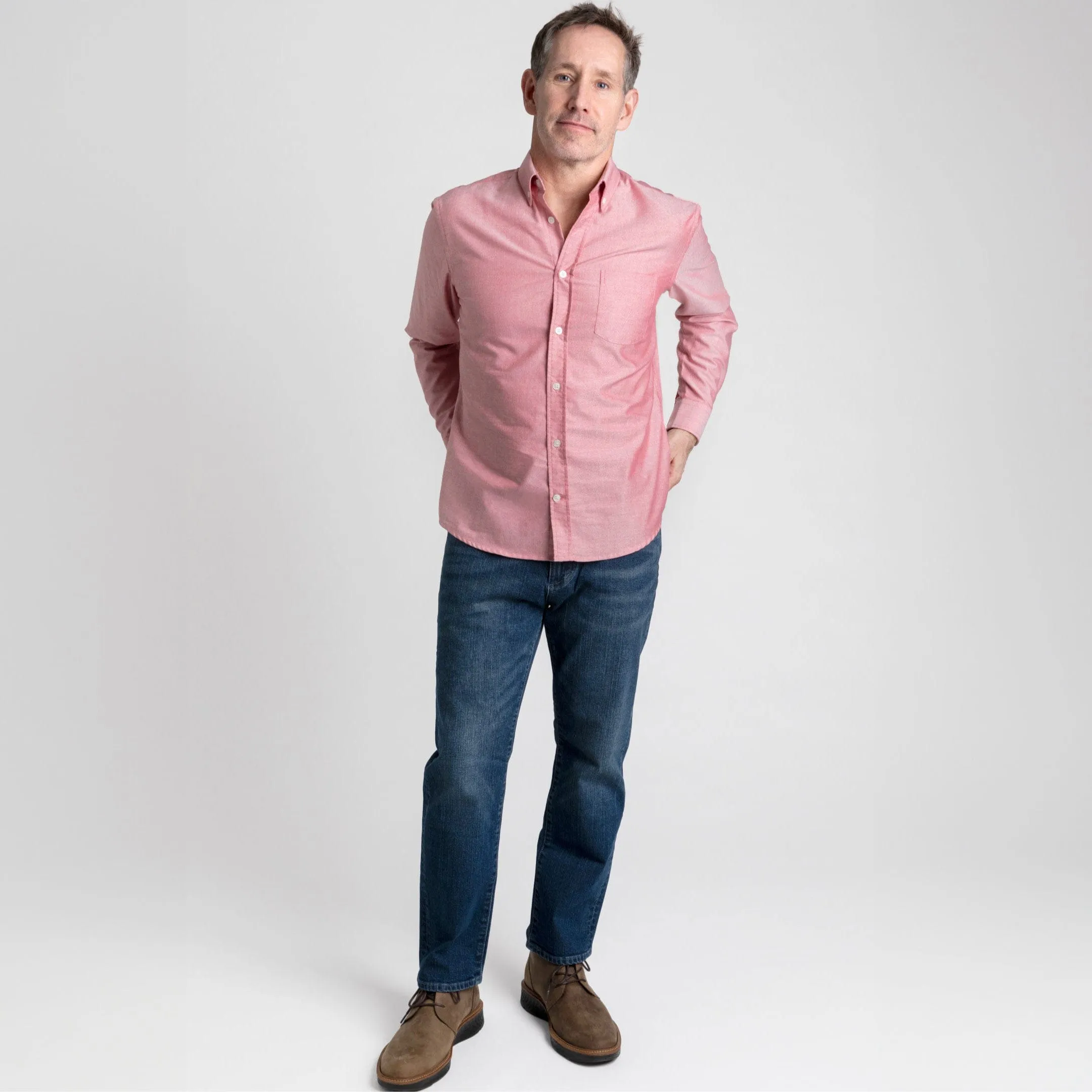 Straight Fit Deep Sea Wash Essential Jeans sold by Ash & Erie product image thumbnail 2