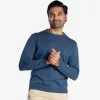 Bright Blue Cotton Crew Neck Sweater sold by Ash & Erie