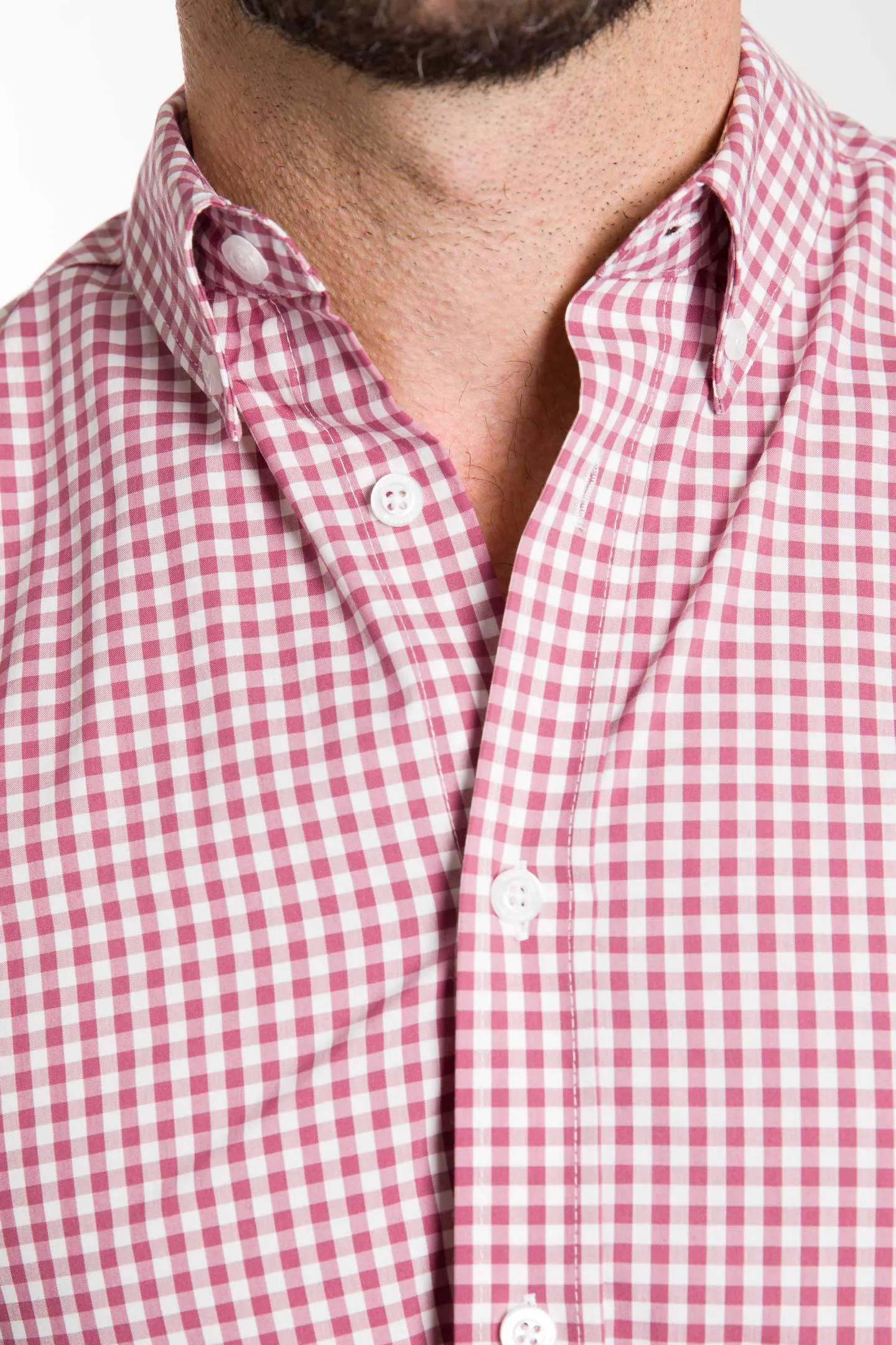 Brick Gingham Short Sleeve Shirt sold by Ash & Erie product image thumbnail 5