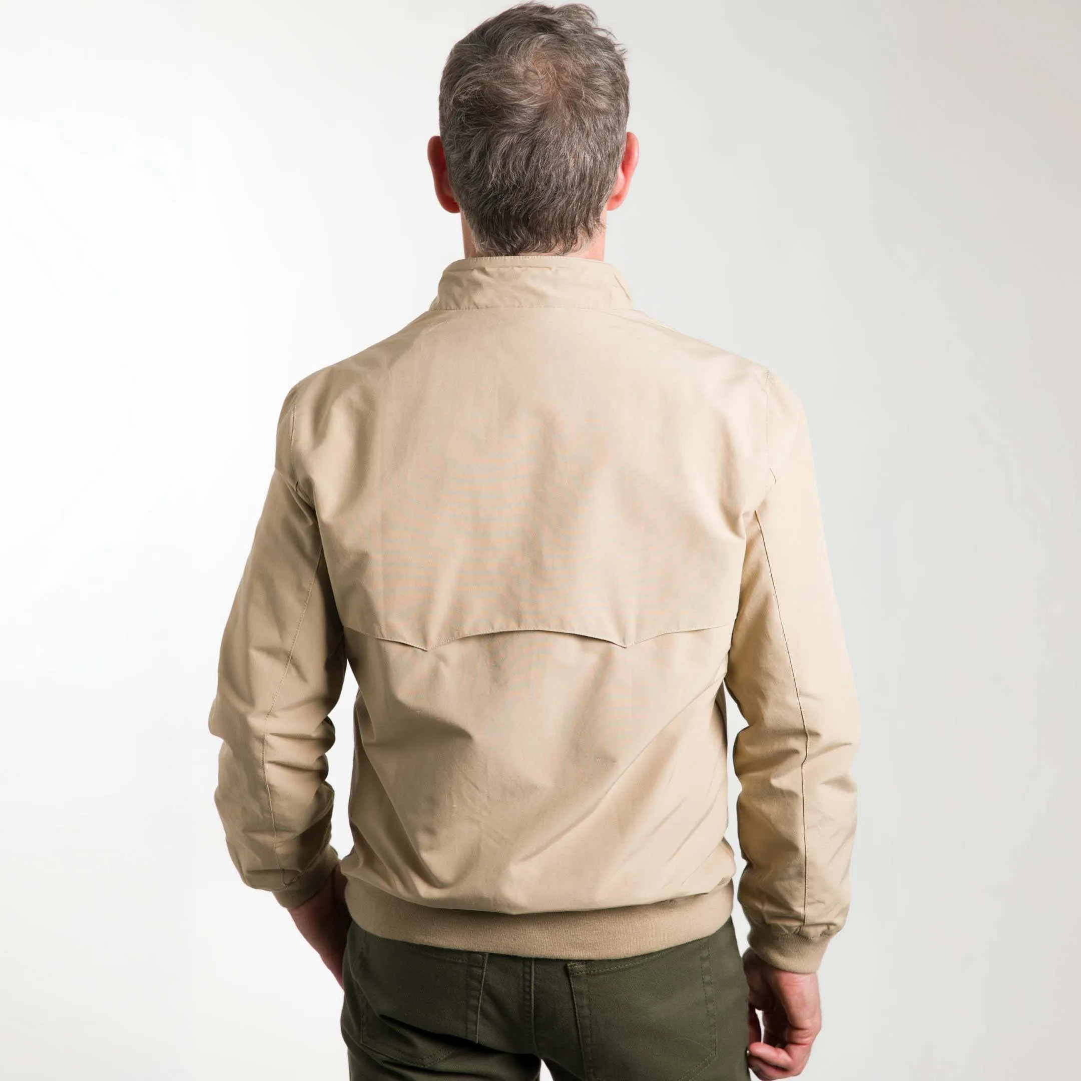Khaki Harrington Jacket sold by Ash & Erie product image thumbnail 5