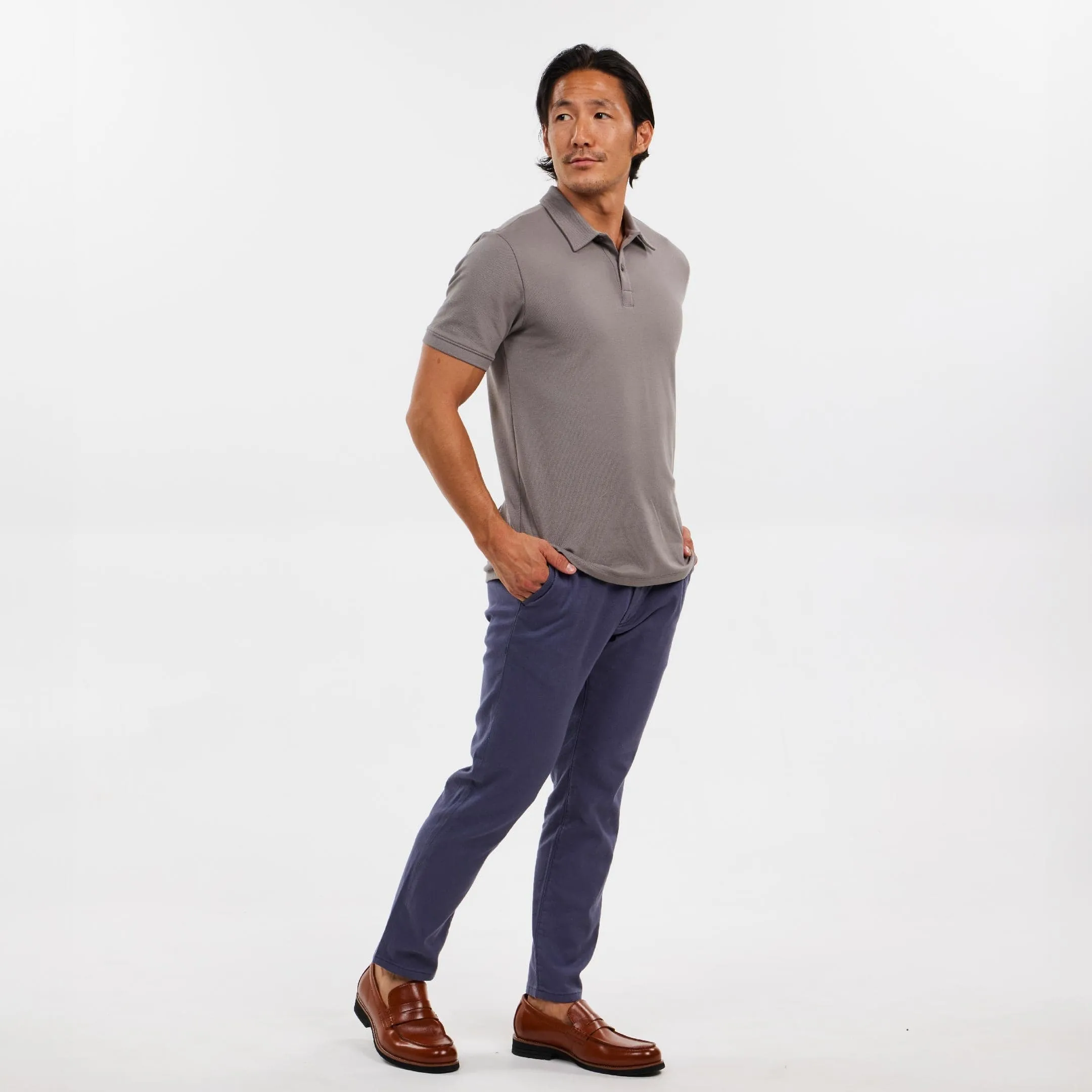 Hightide Lightweight Washed Stretch Chino sold by Ash & Erie product image thumbnail 2
