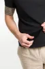 Black Short Sleeve Pima Cotton Henley sold by Ash & Erie