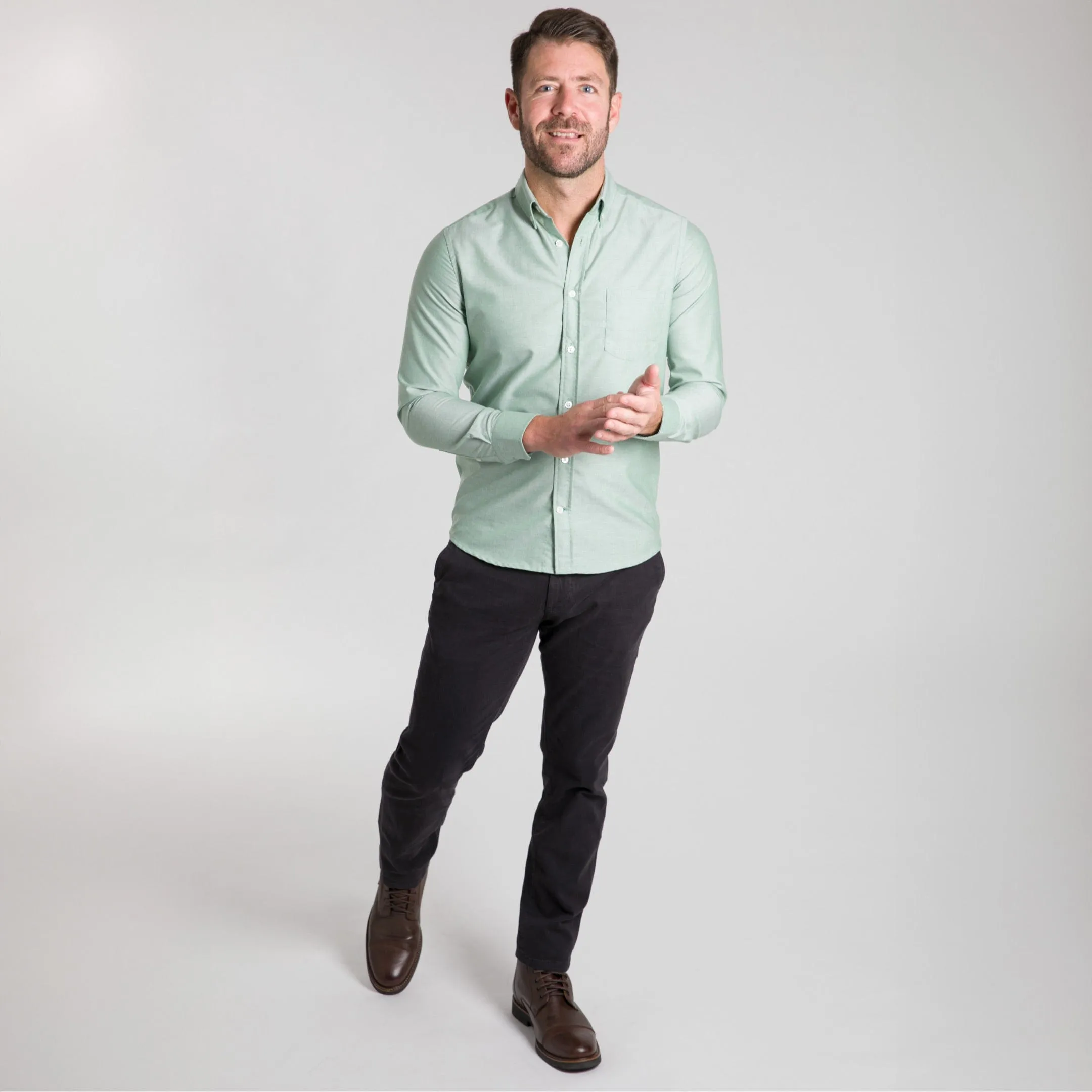 Black Washed Stretch Chino sold by Ash & Erie product image thumbnail 2