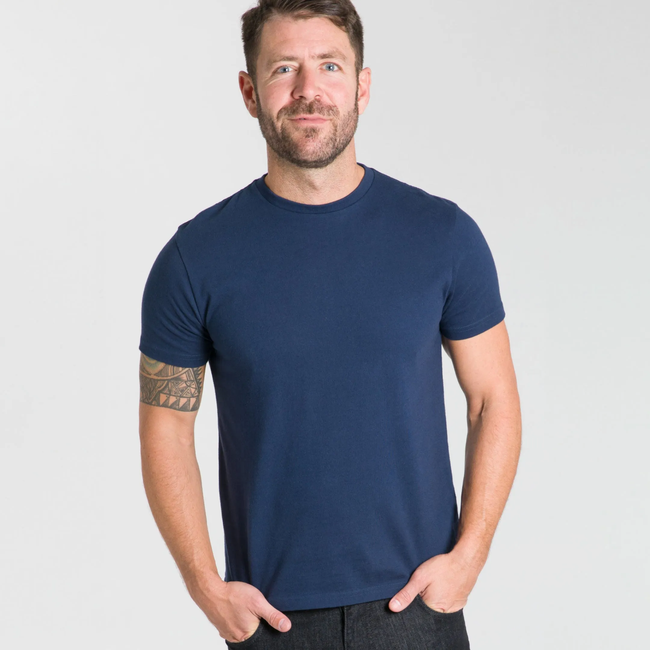 8-Pack Classic Multi Staple Crew Neck Tees sold by Ash & Erie product image thumbnail 5