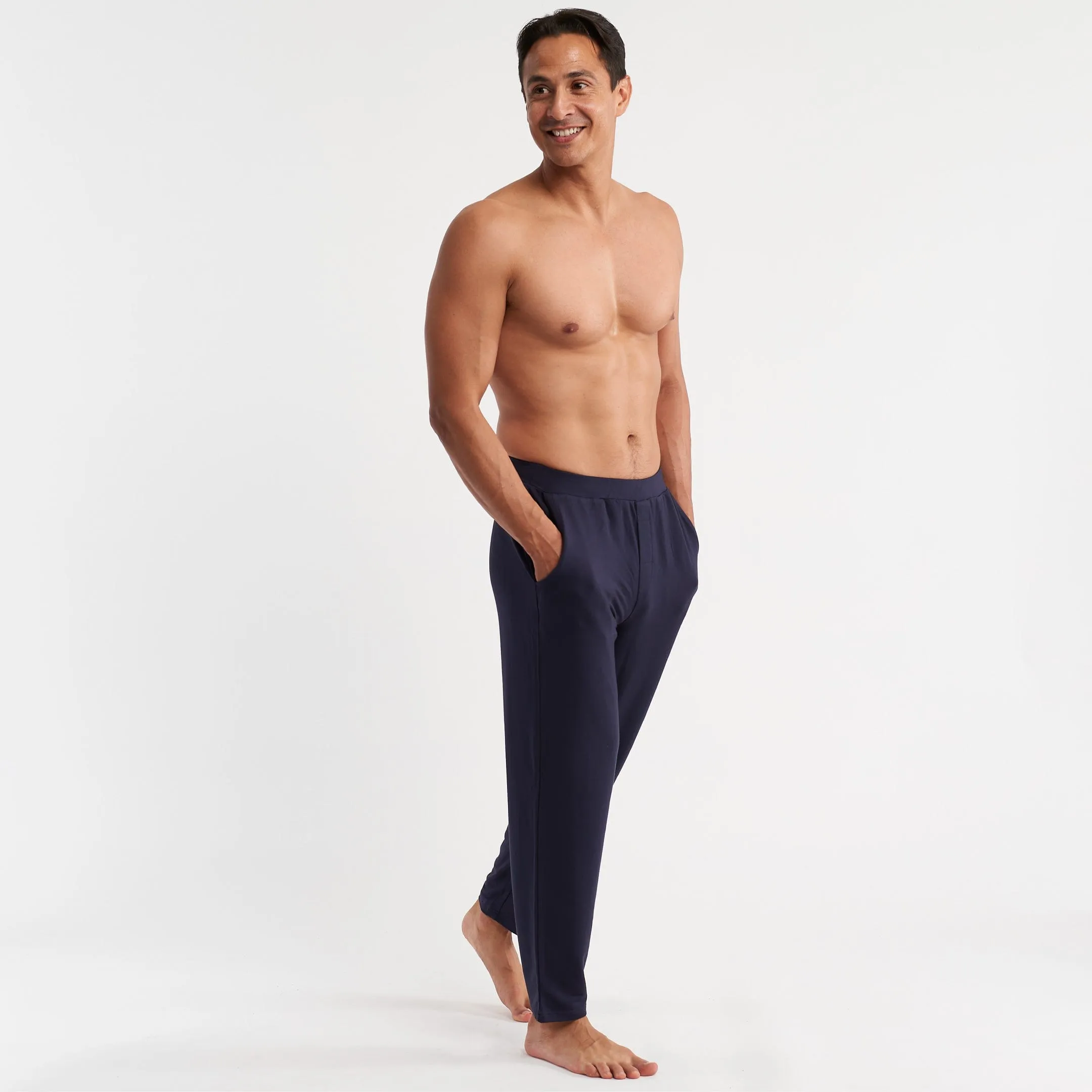 Navy Lounge Pant sold by Ash & Erie product image thumbnail 2
