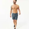 Charcoal Hybrid Shorts sold by Ash & Erie
