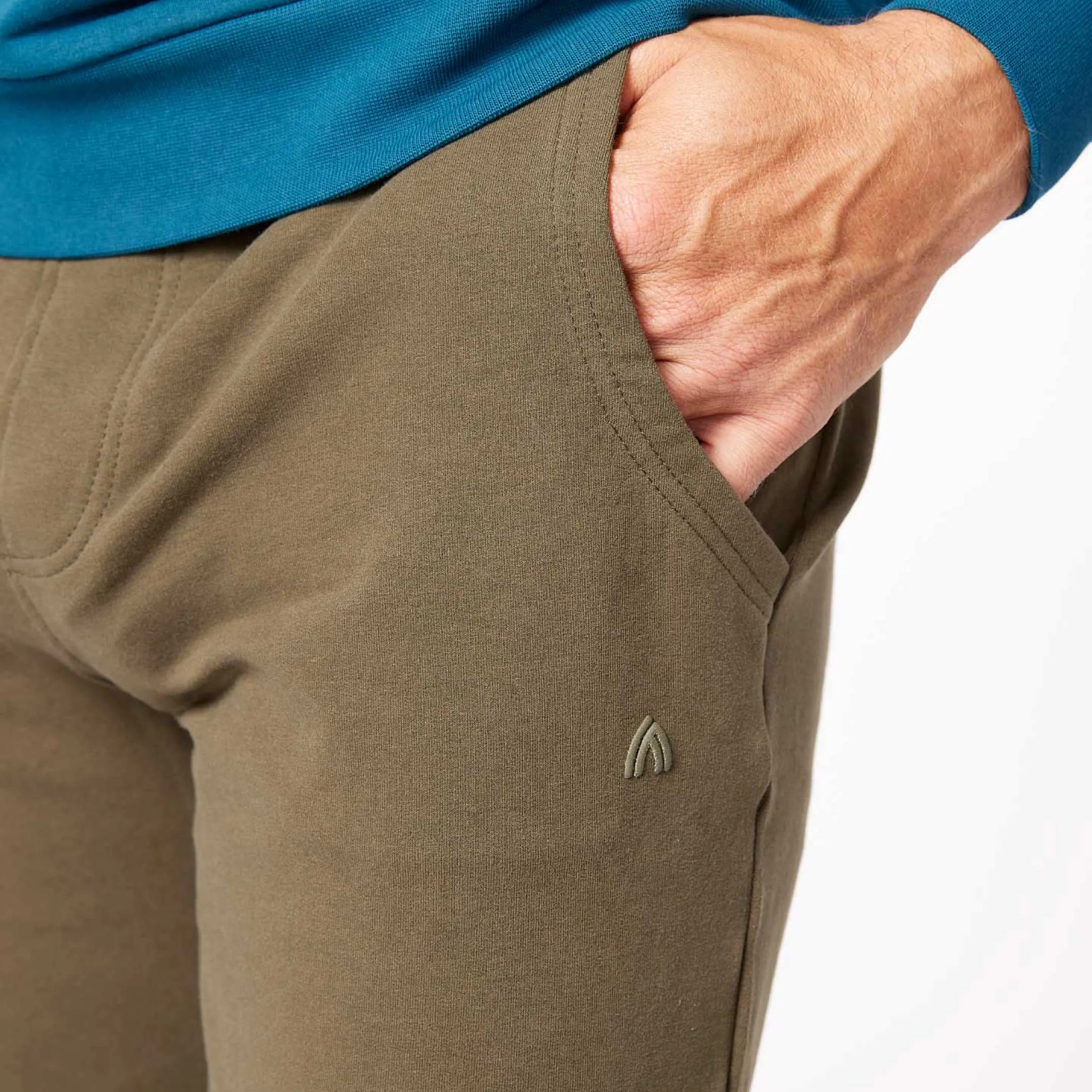 Army Green French Terry Jogger sold by Ash & Erie product image thumbnail 4