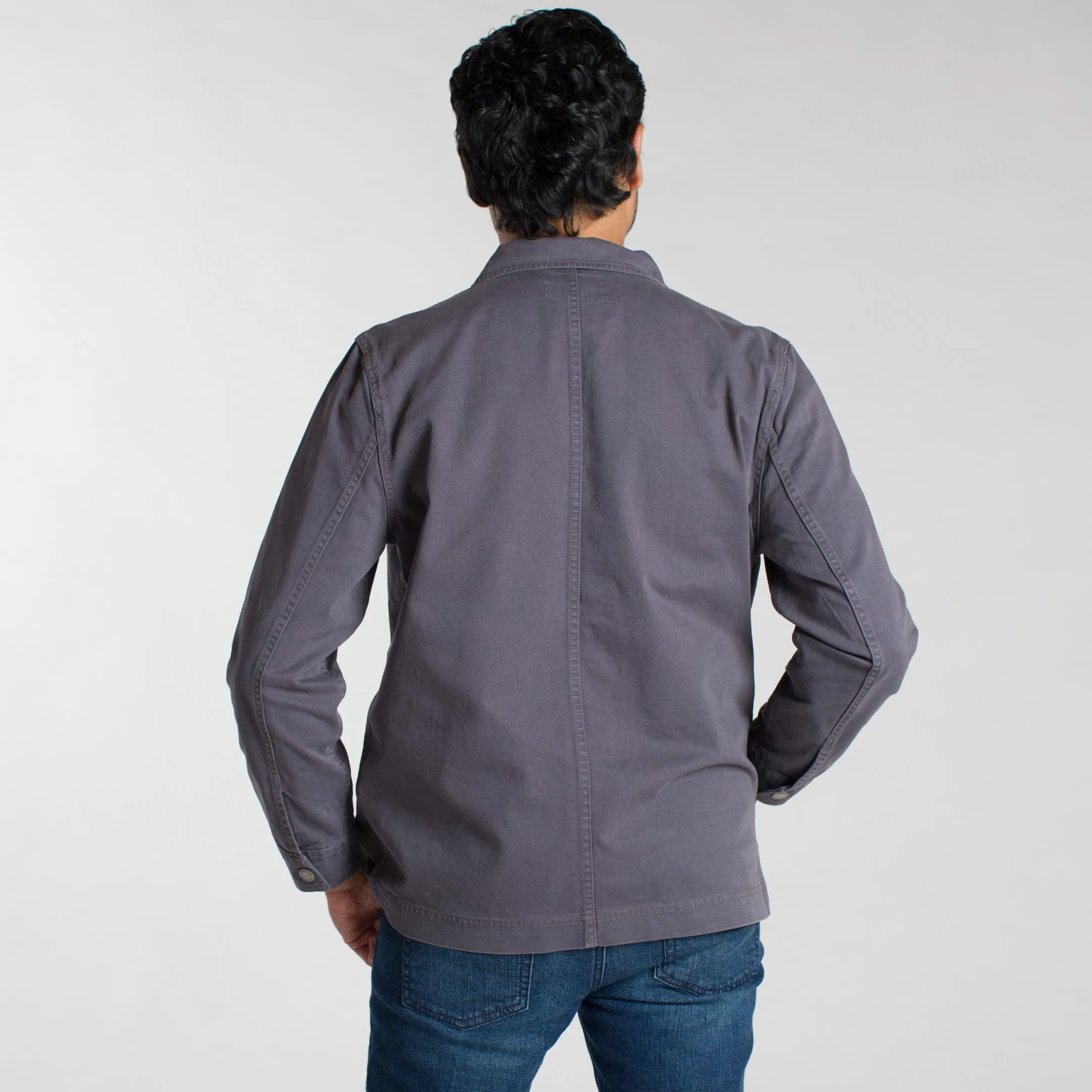 Charcoal Chore Jacket sold by Ash & Erie product image thumbnail 3