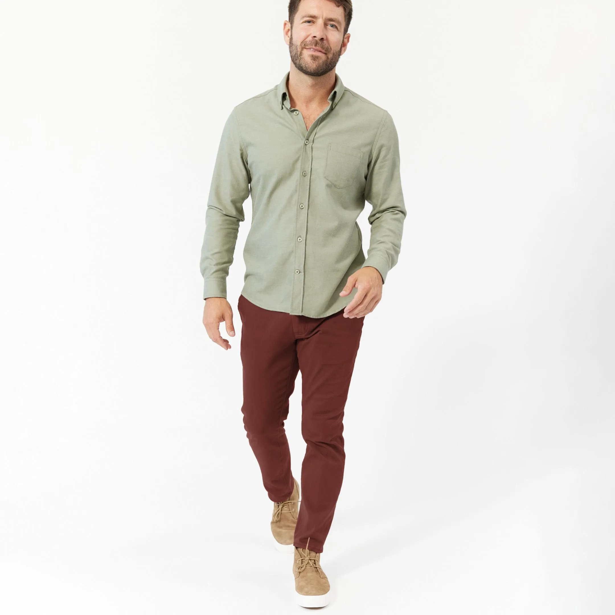 Cedar Washed Stretch Chino sold by Ash & Erie product image thumbnail 5