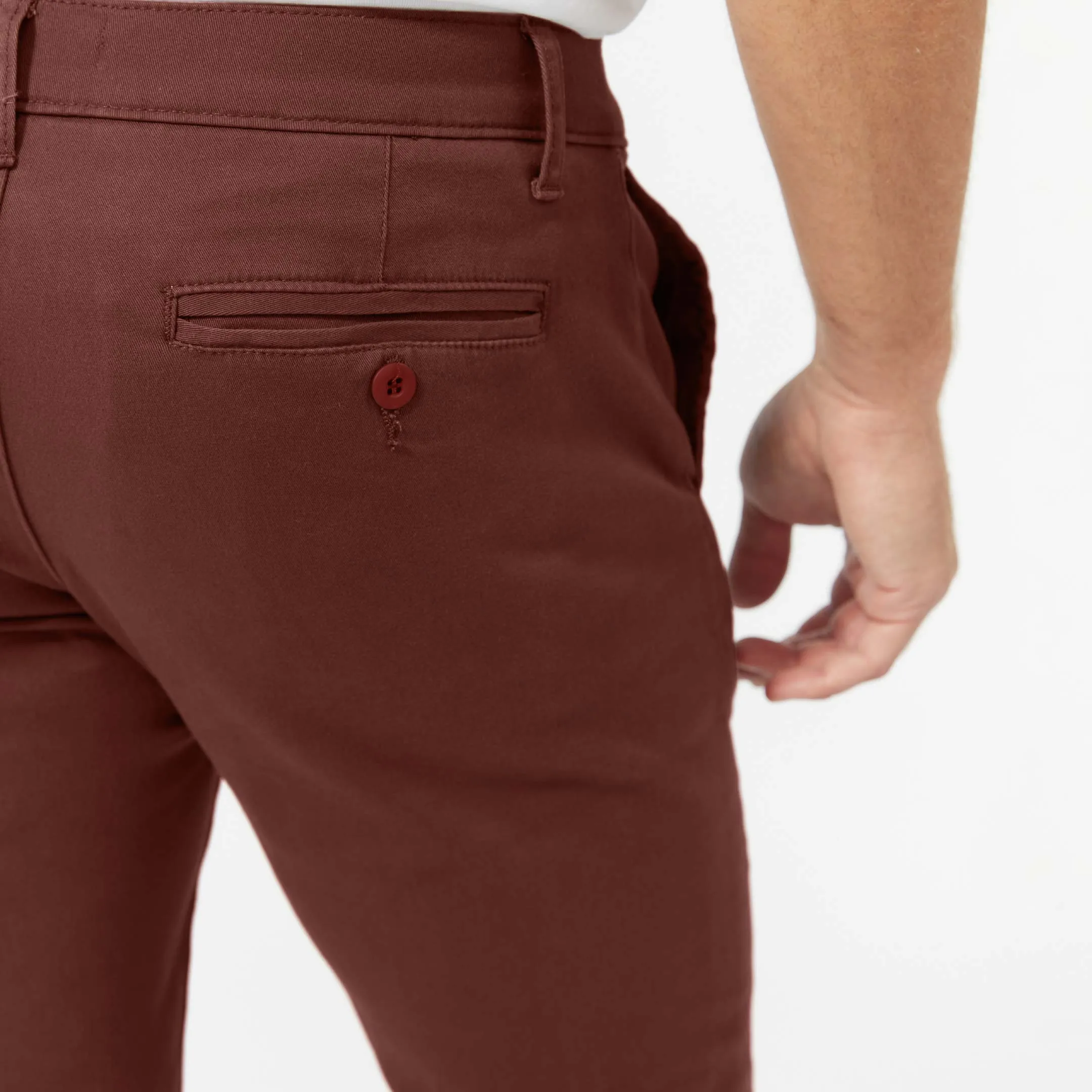 Cedar Washed Stretch Chino sold by Ash & Erie product image thumbnail 4