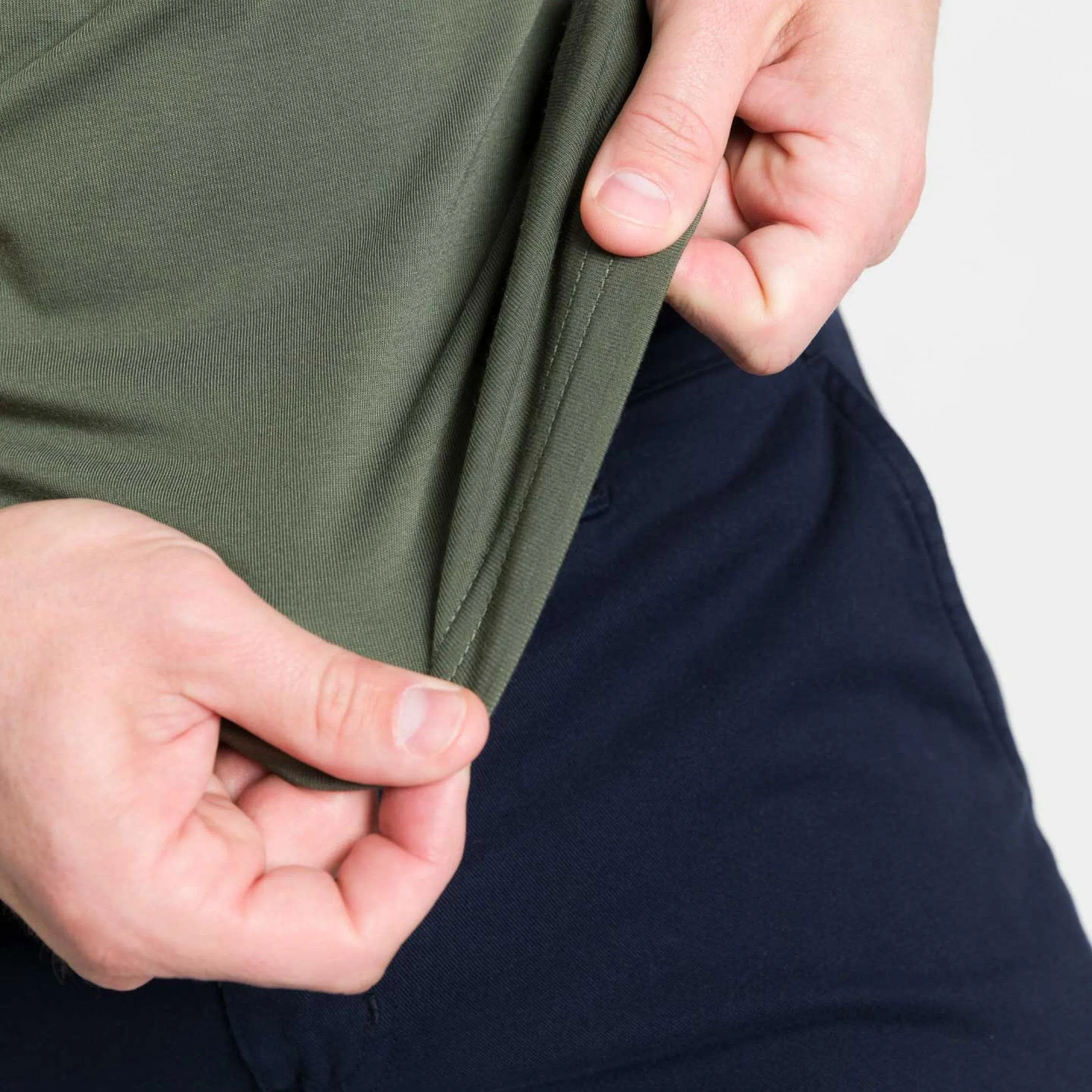 Dark Green Tech Polo sold by Ash & Erie product image thumbnail 5