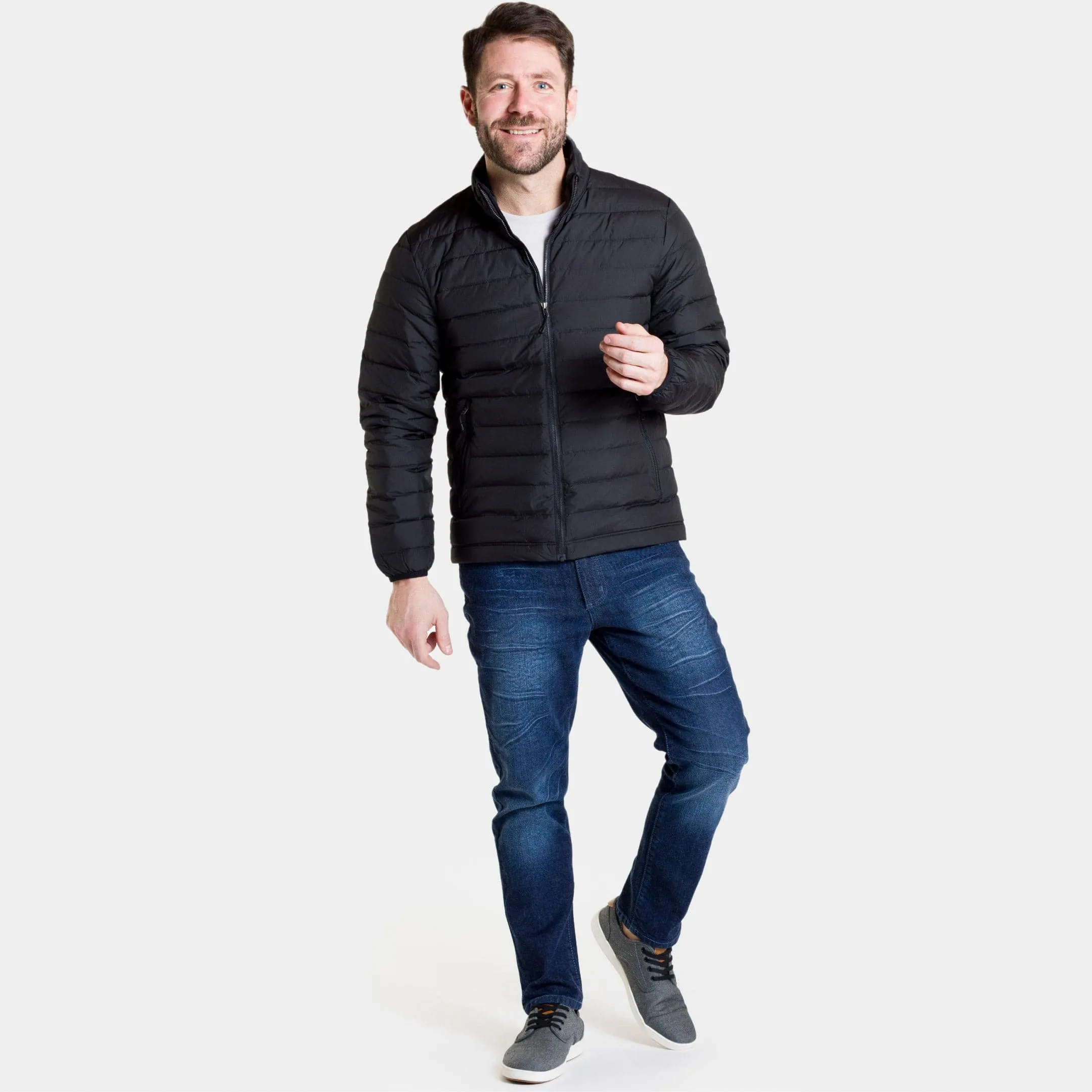 Black Fjord Down Jacket sold by Ash & Erie product image thumbnail 3