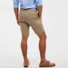 Vintage Khaki Lightweight Stretch Chino Short sold by Ash & Erie