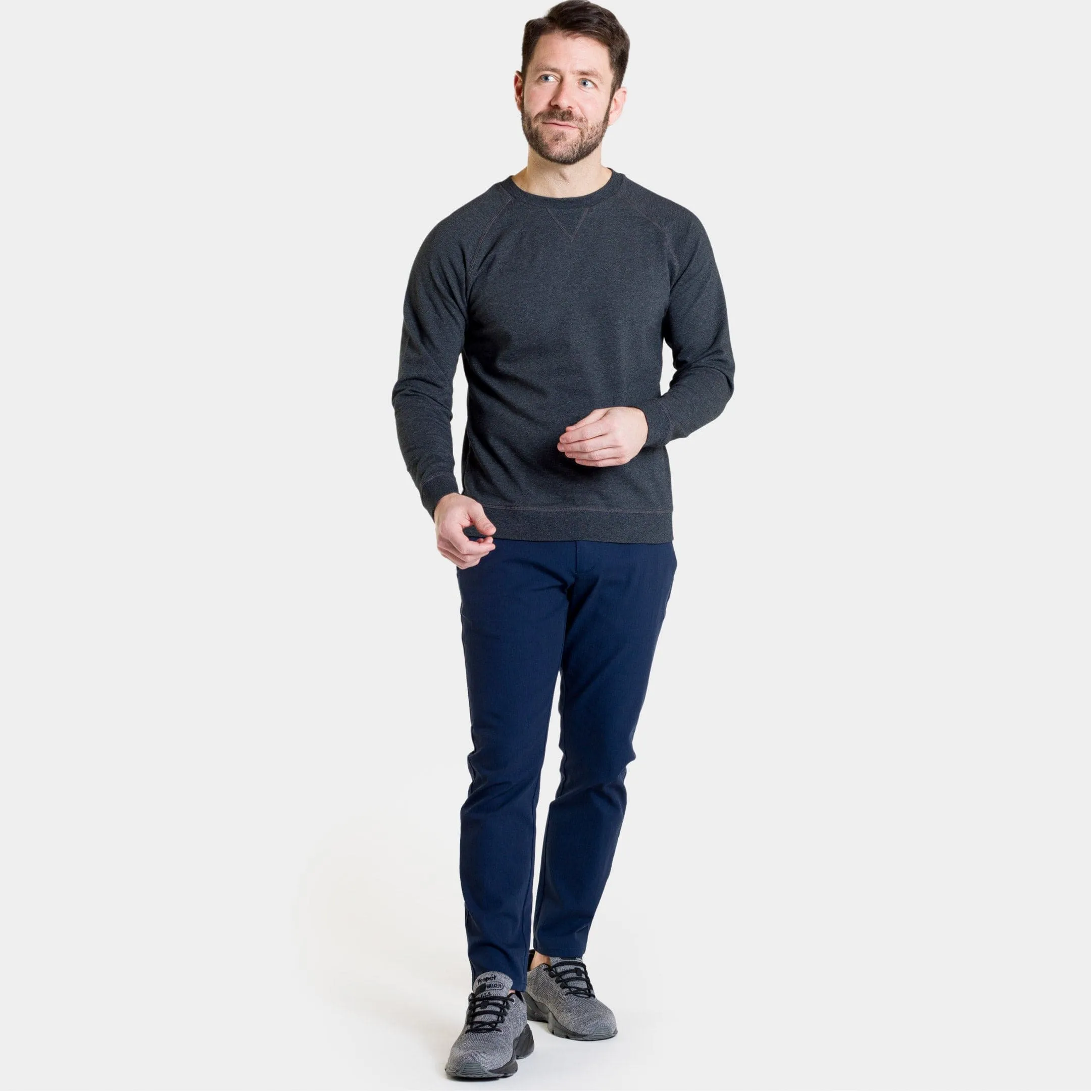 Charcoal French Terry Sweatshirt sold by Ash & Erie product image thumbnail 2
