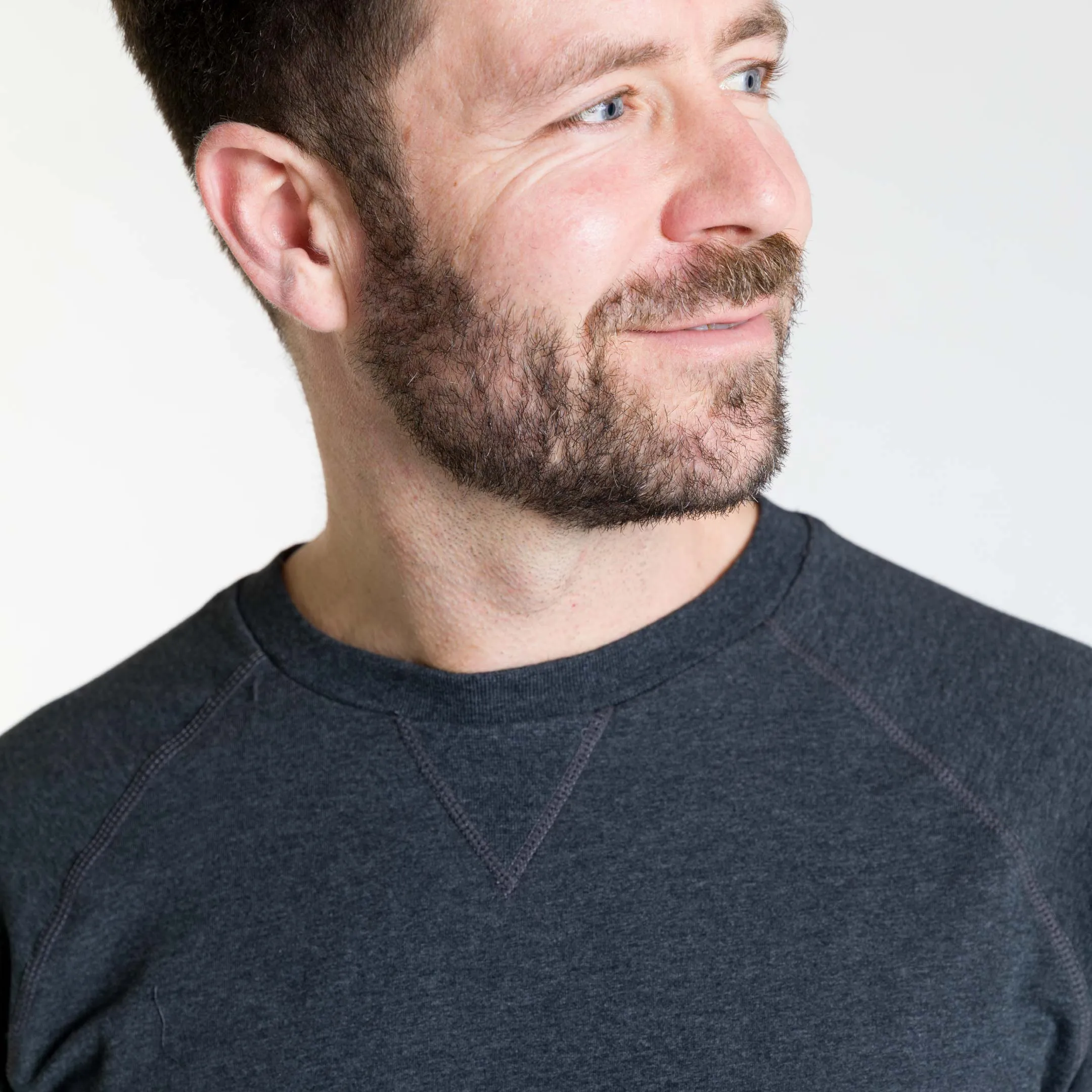 Charcoal French Terry Sweatshirt sold by Ash & Erie product image thumbnail 4