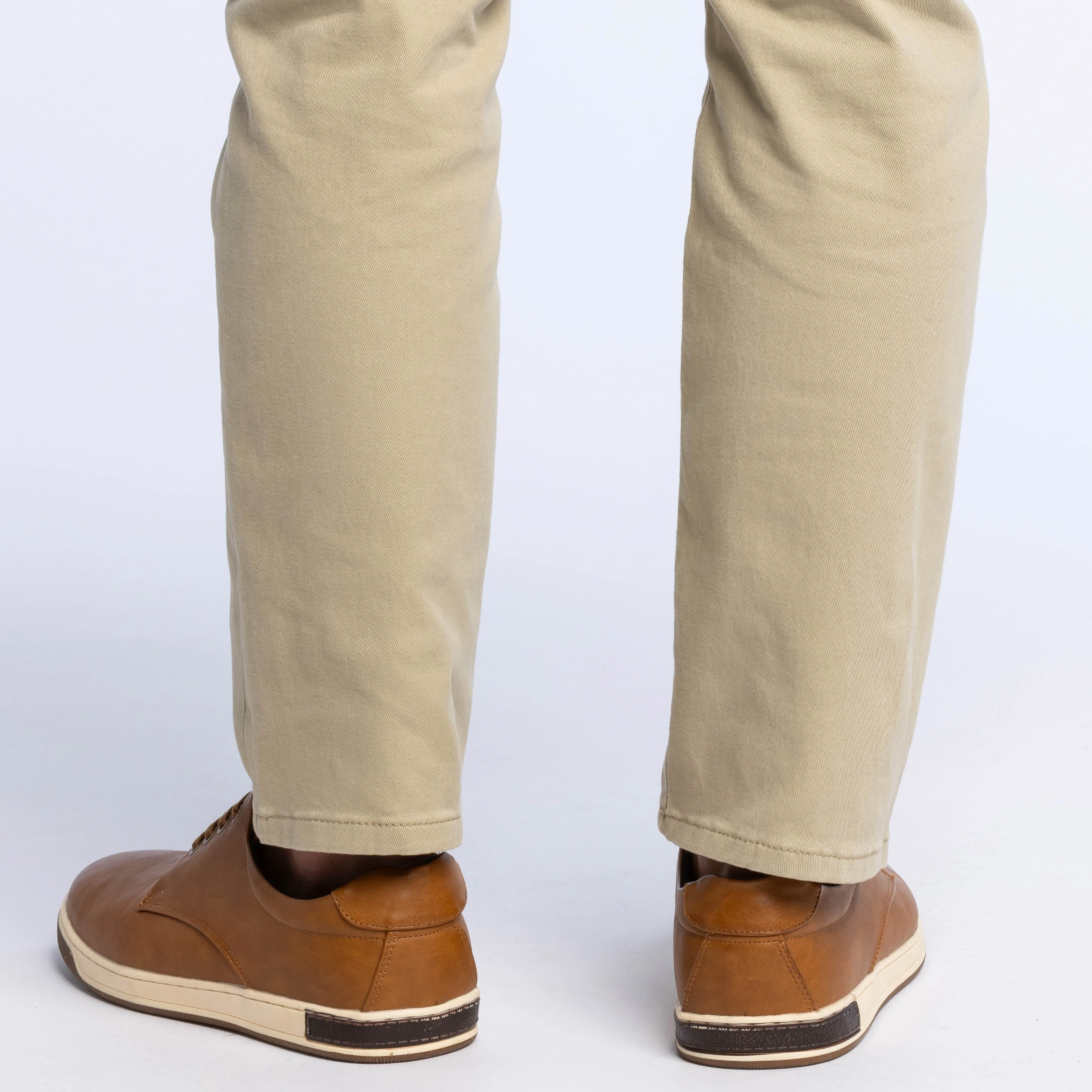 Oat Washed Stretch Chino sold by Ash & Erie product image thumbnail 5