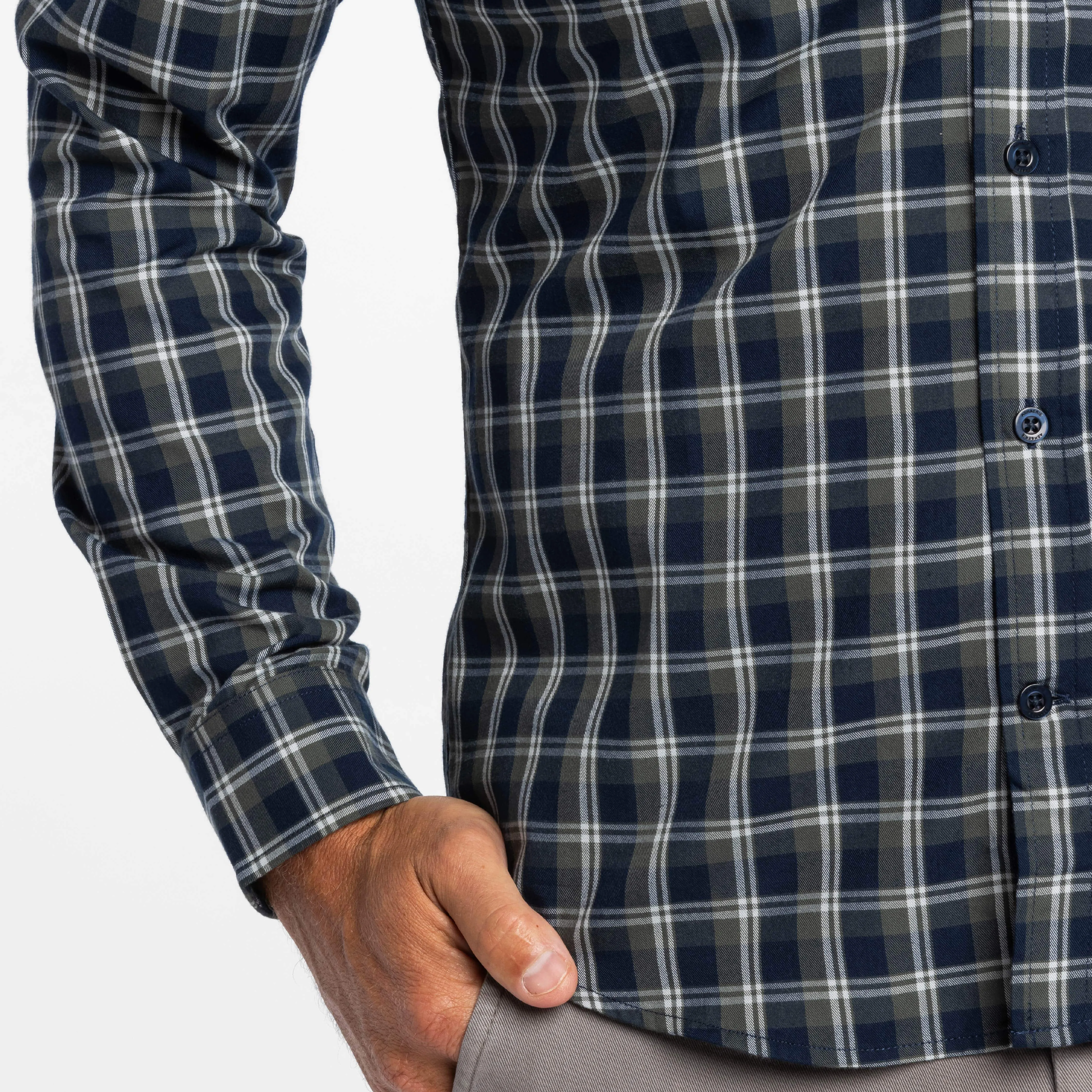 Olympic Plaid Everyday Shirt sold by Ash & Erie product image thumbnail 4