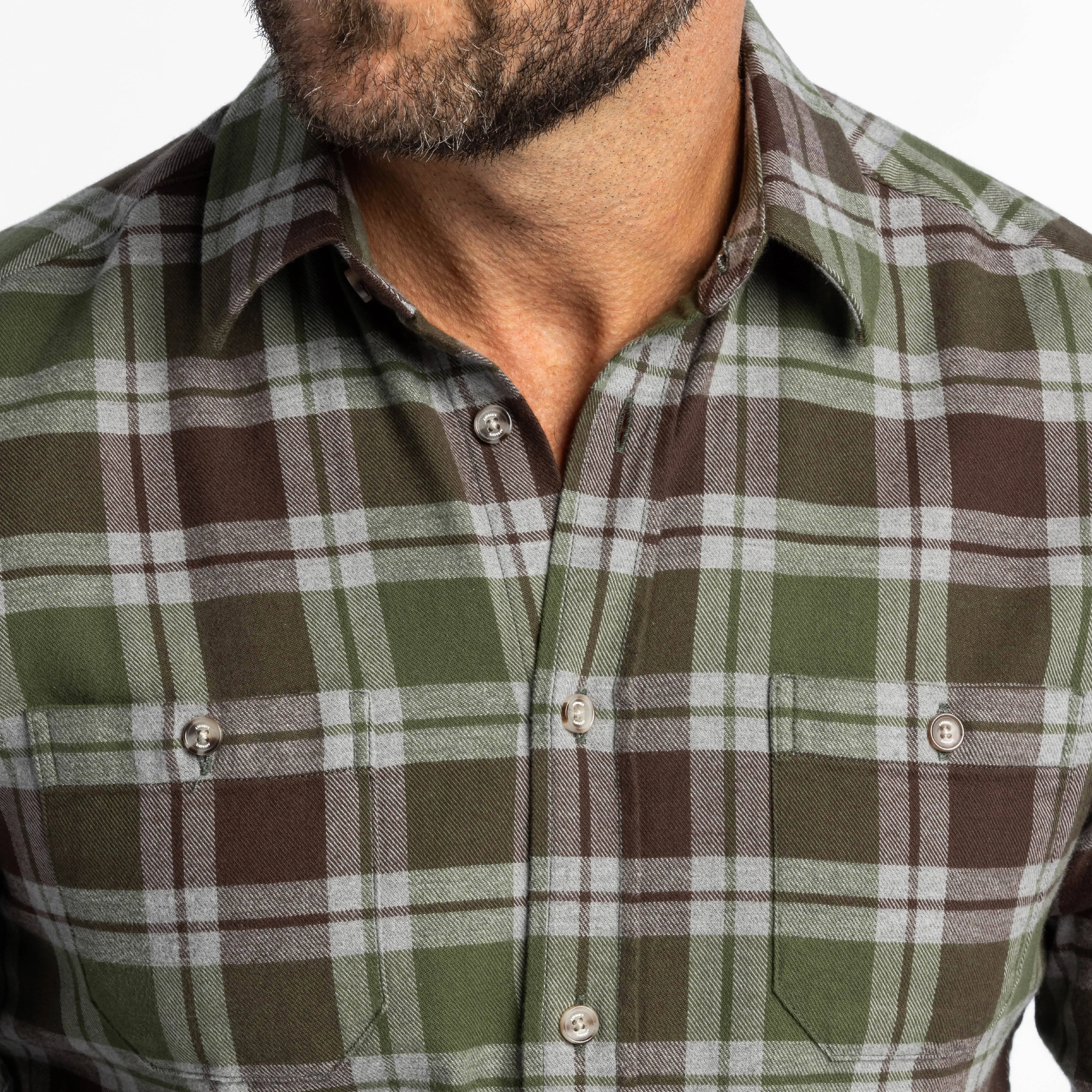 Greenfield Flannel Shirt sold by Ash & Erie product image thumbnail 4