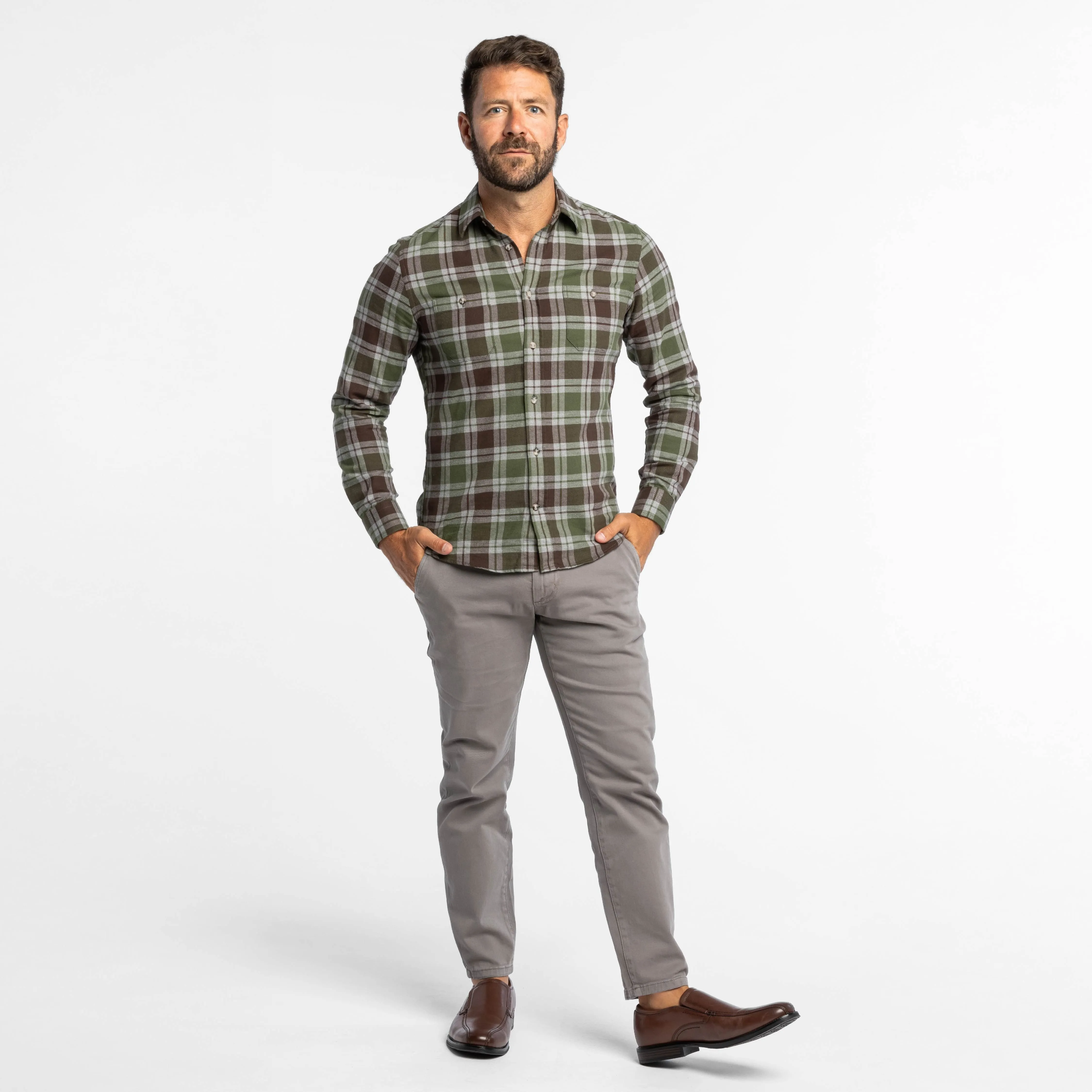 Greenfield Flannel Shirt sold by Ash & Erie product image thumbnail 2