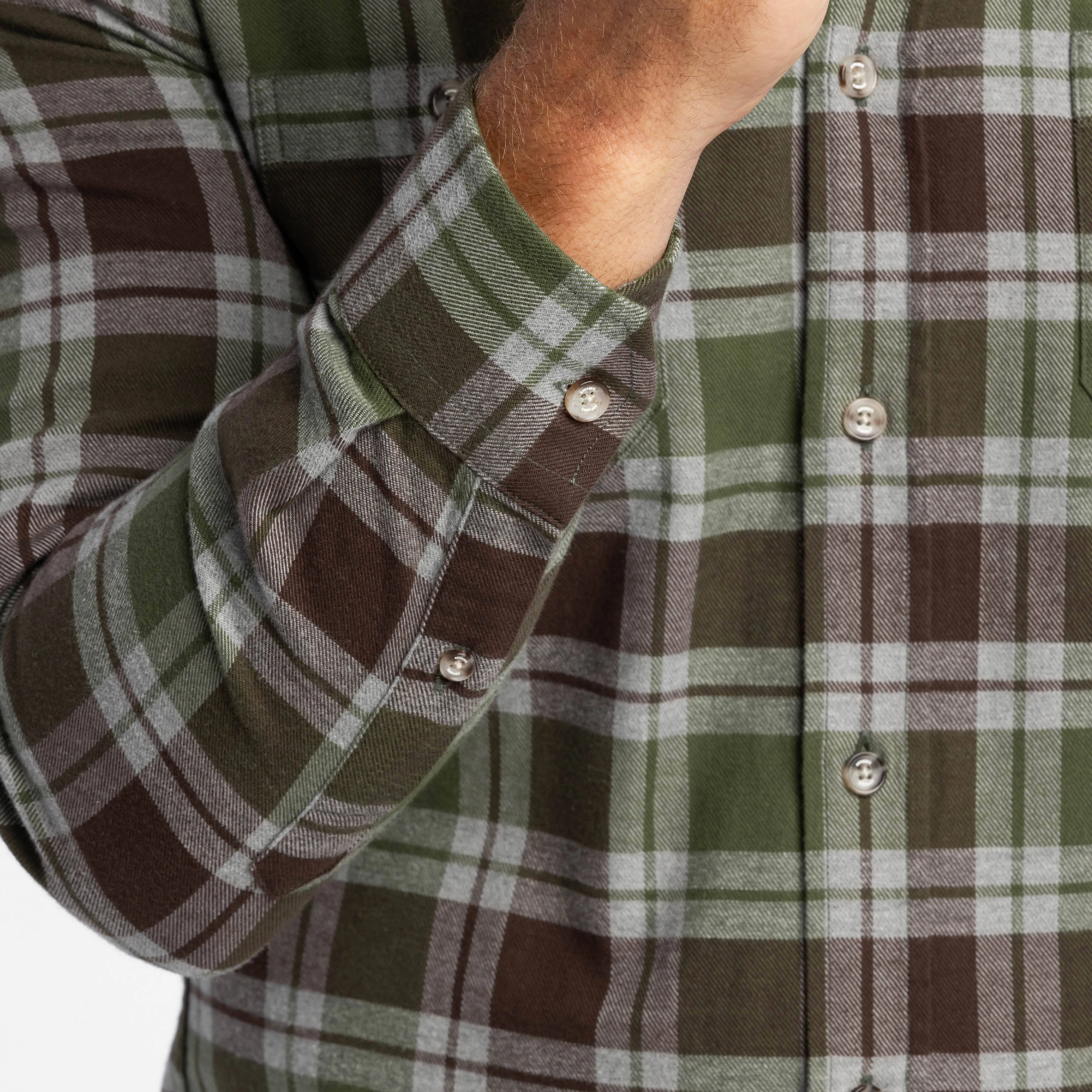 Greenfield Flannel Shirt sold by Ash & Erie product image thumbnail 5