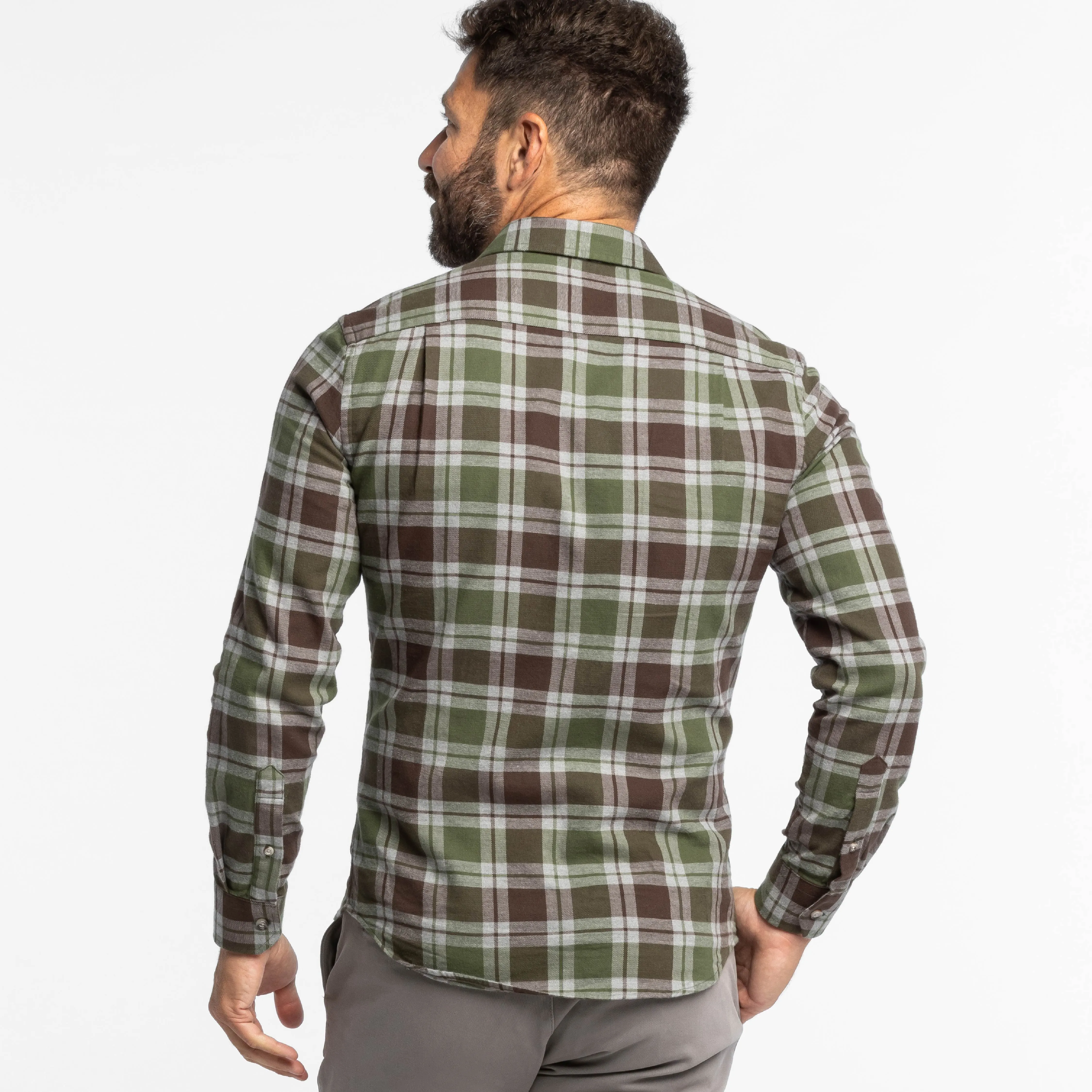 Greenfield Flannel Shirt sold by Ash & Erie product image thumbnail 3