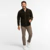 Dark Green Corduroy Overshirt sold by Ash & Erie