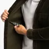 Dark Green Corduroy Overshirt sold by Ash & Erie