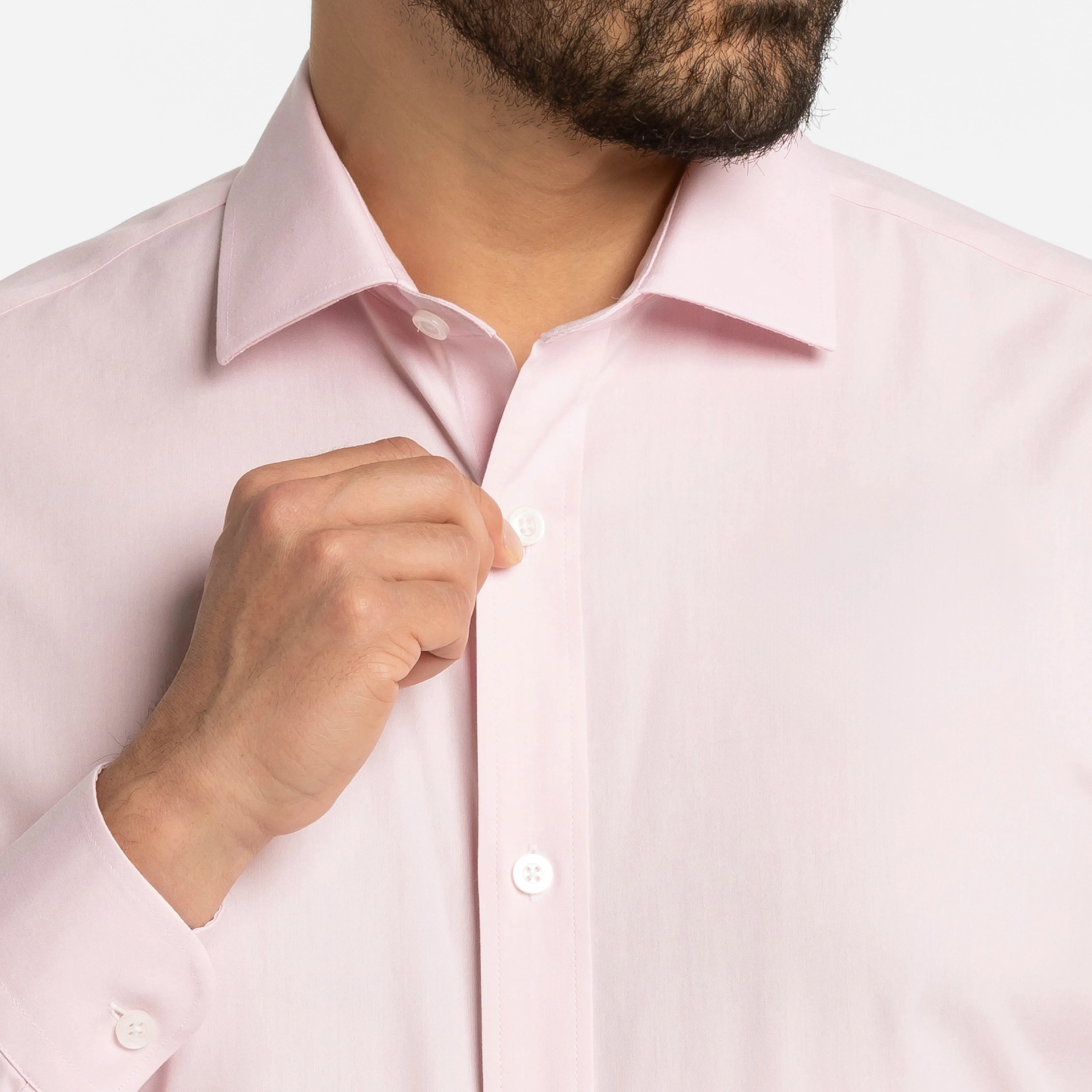 Pink Dress Shirt sold by Ash & Erie product image thumbnail 4