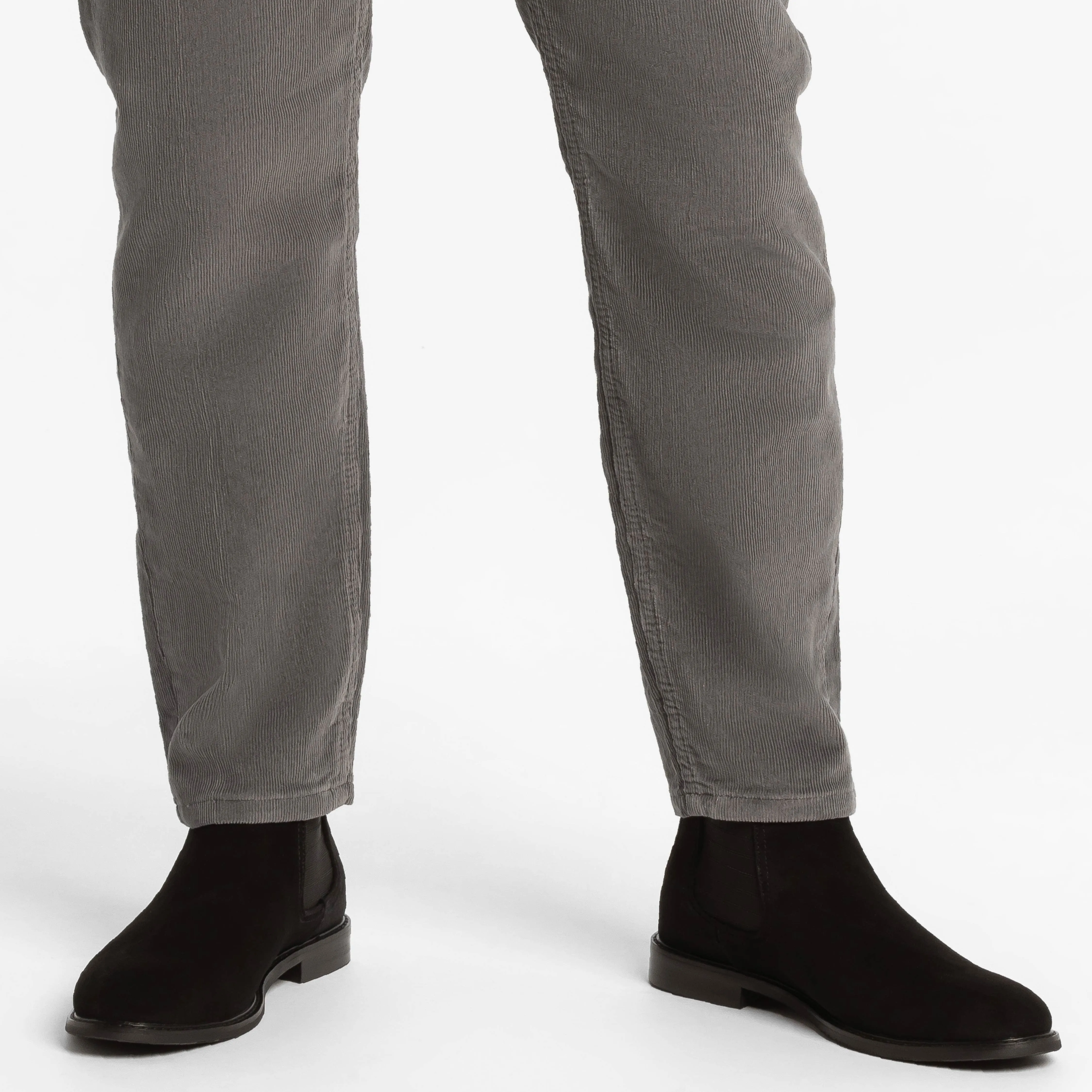 Grey Stretch Corduroy Pant sold by Ash & Erie product image thumbnail 5