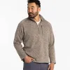 Heather Oat Quarter-Zip Fleece sold by Ash & Erie